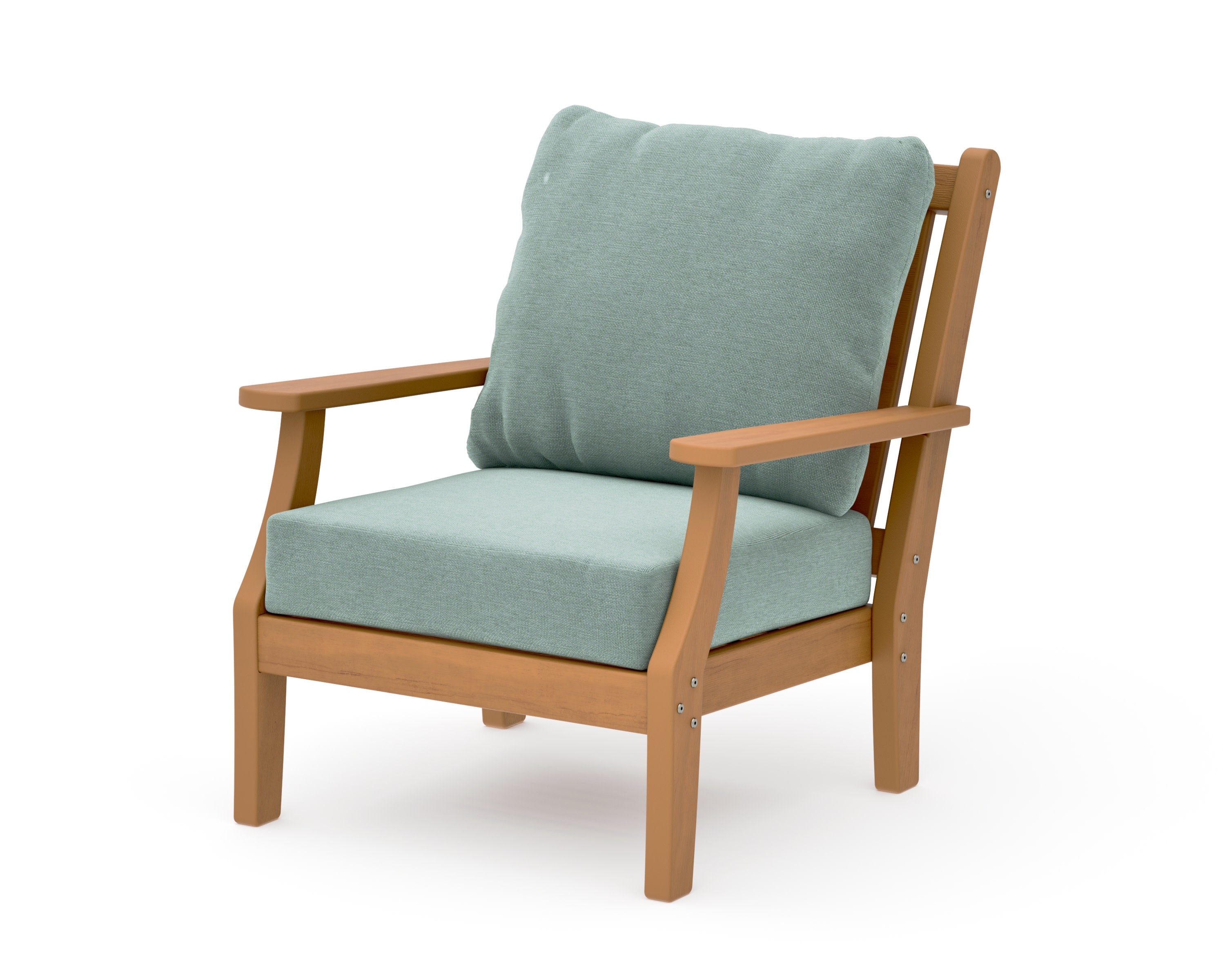Wovendale Deep Seating Chair in Natural / Glacier Spa