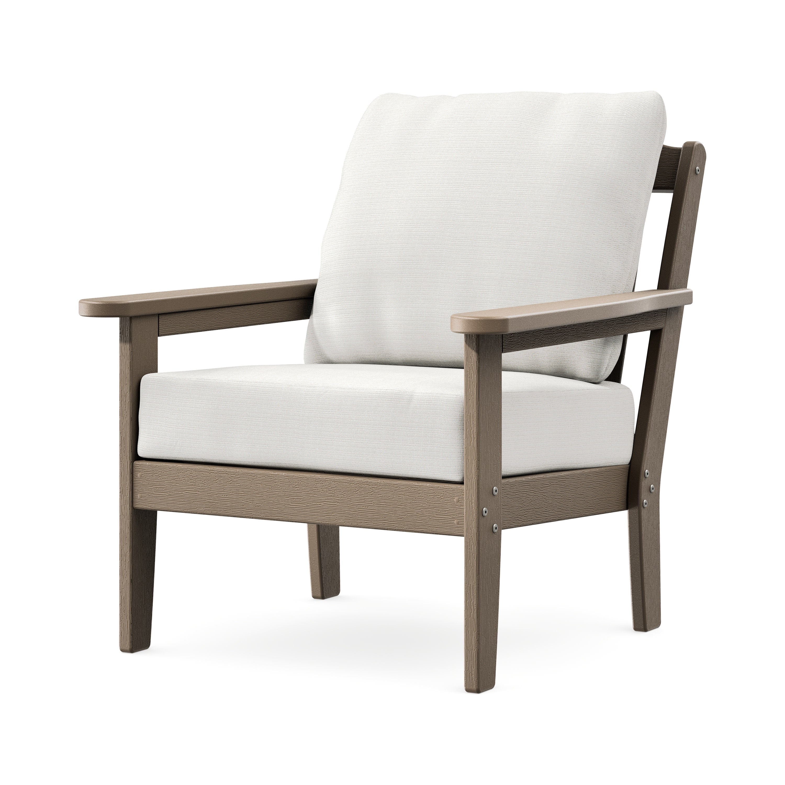 Cottage Deep Seating Chair in Vintage Sahara / Natural Linen