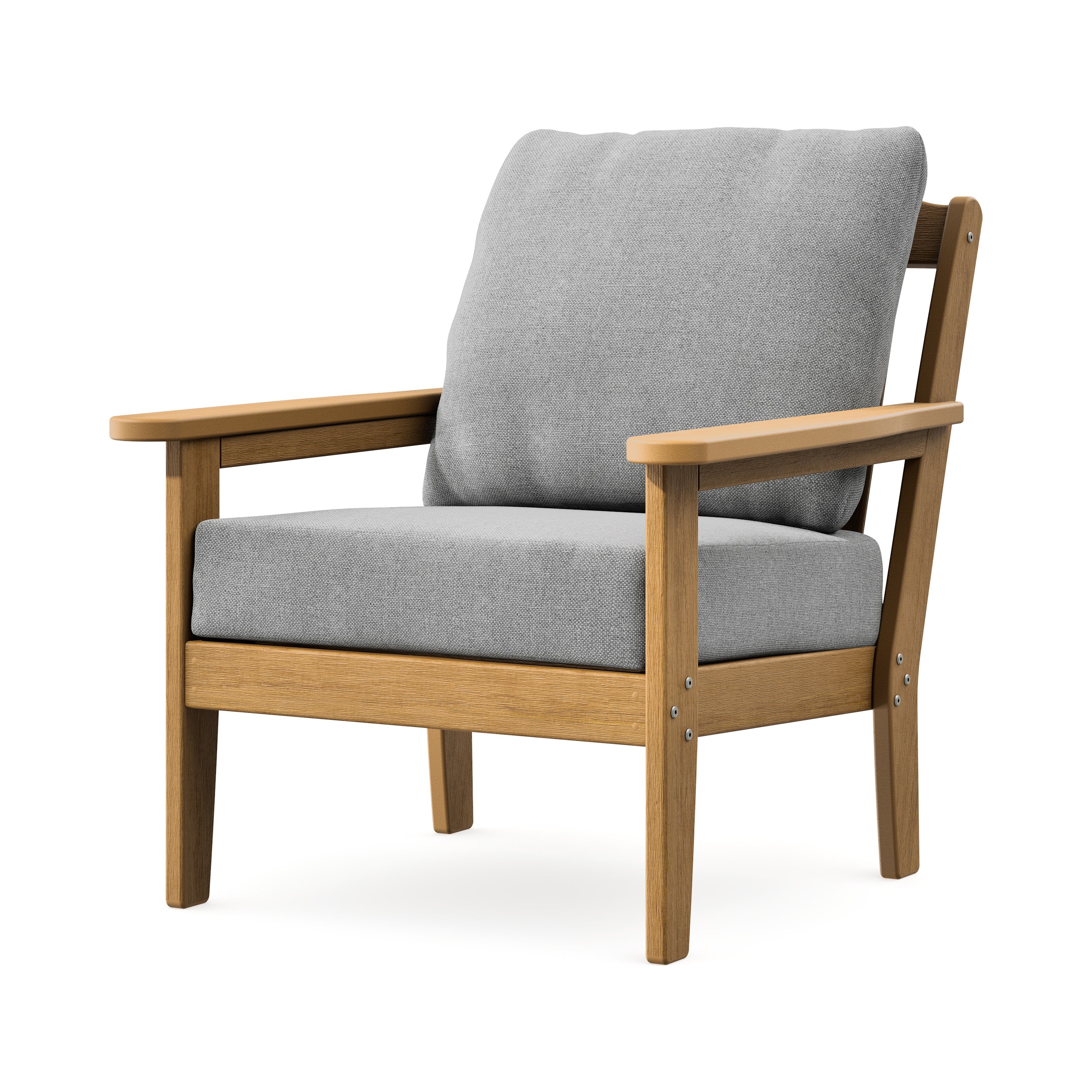 Cottage Deep Seating Chair in Natural / Grey Mist