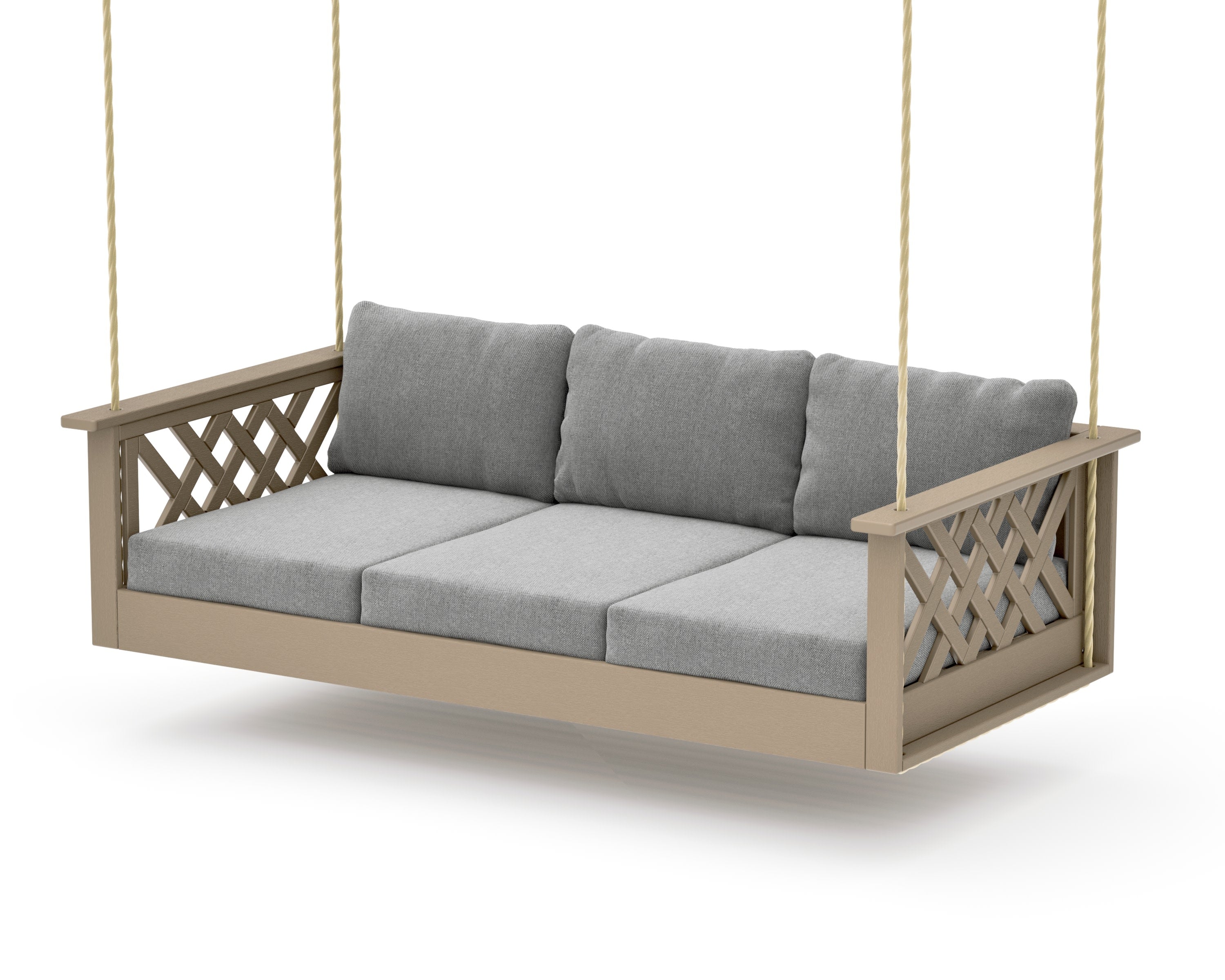 Wovendale Daybed Swing in Vintage Sahara / Grey Mist