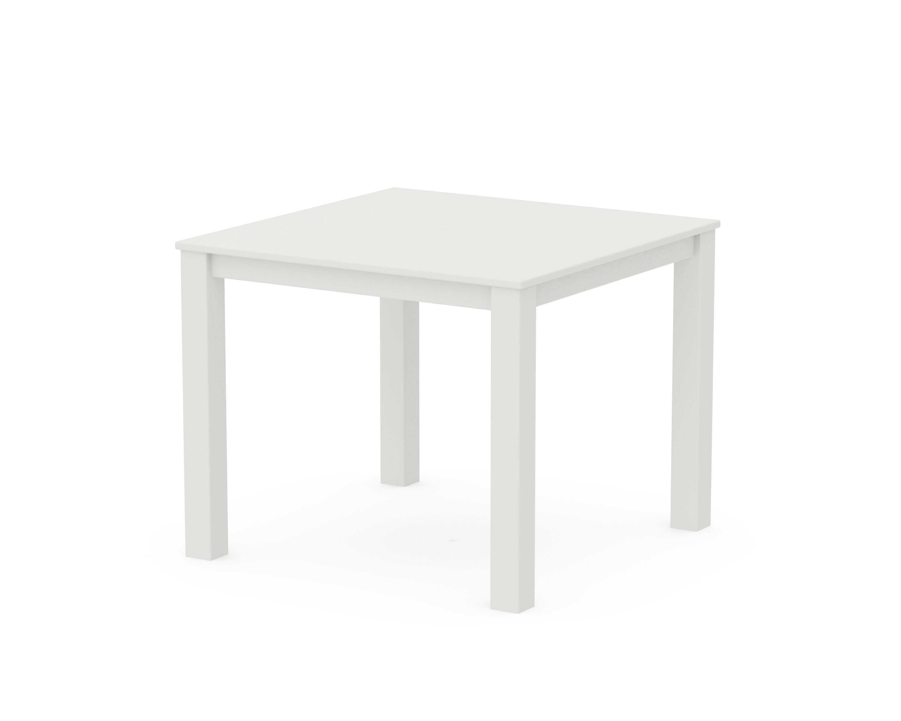 Parsons 38" X 38" Dining Table in Vintage White