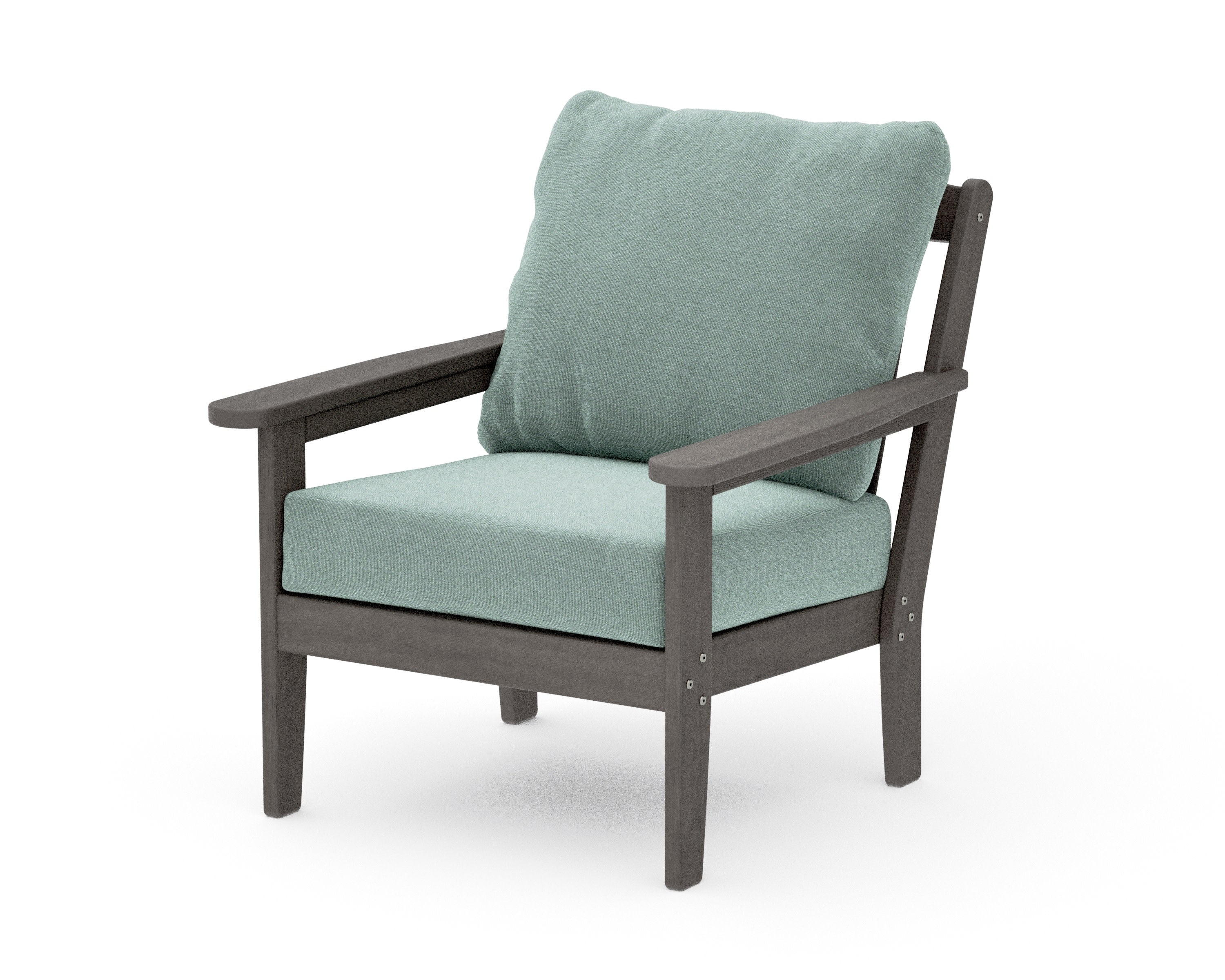 Cottage Deep Seating Chair in Driftwood / Glacier Spa