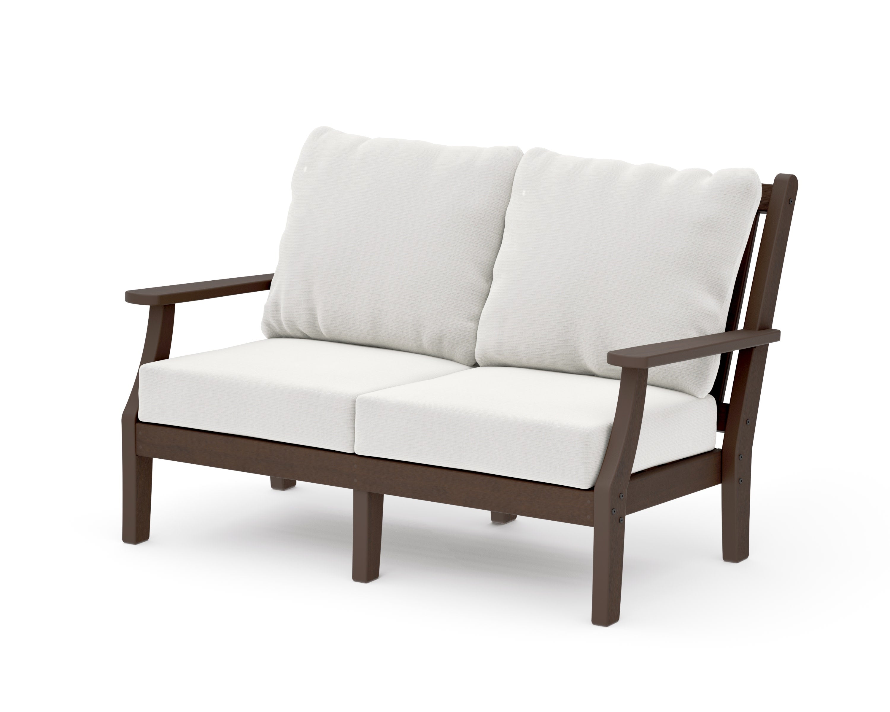 Wovendale Deep Seating Loveseat in Kona / Natural Linen