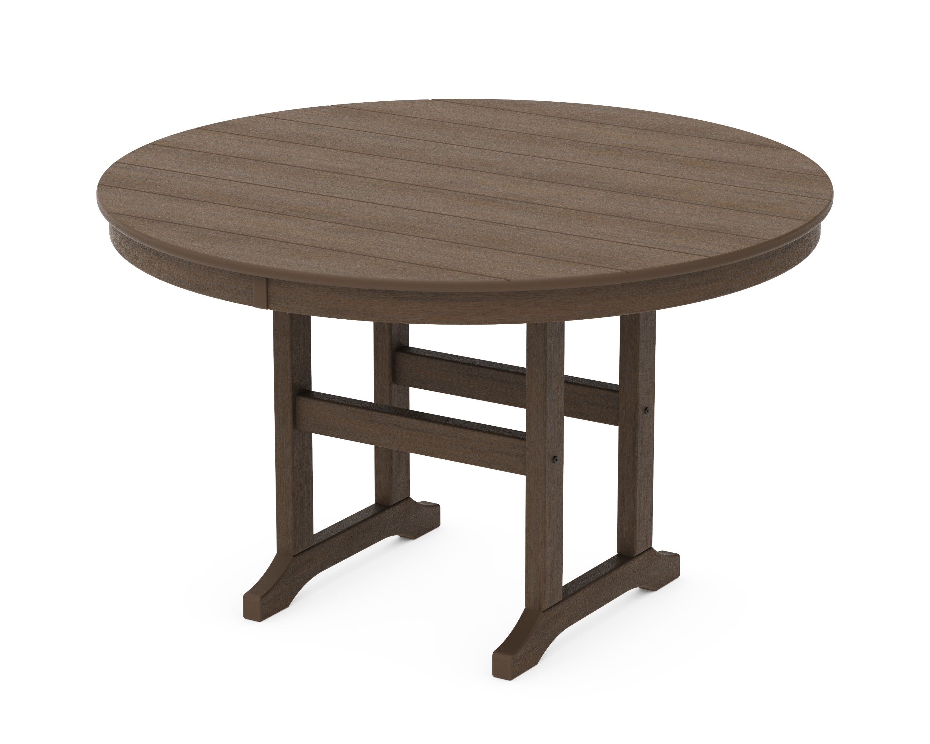 48" Round Farmhouse Dining Table in Kona