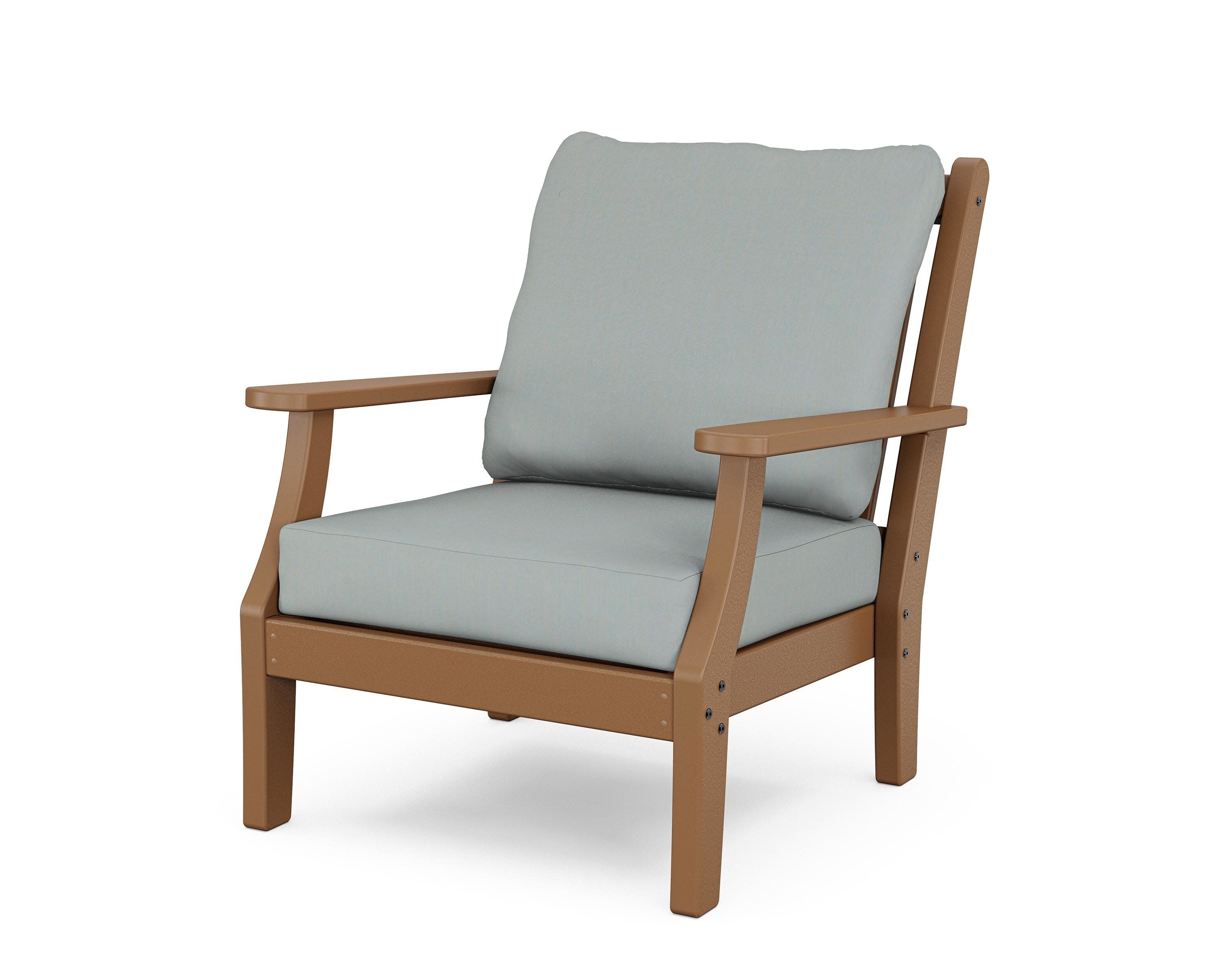 Wovendale Deep Seating Chair in Teak / Spa