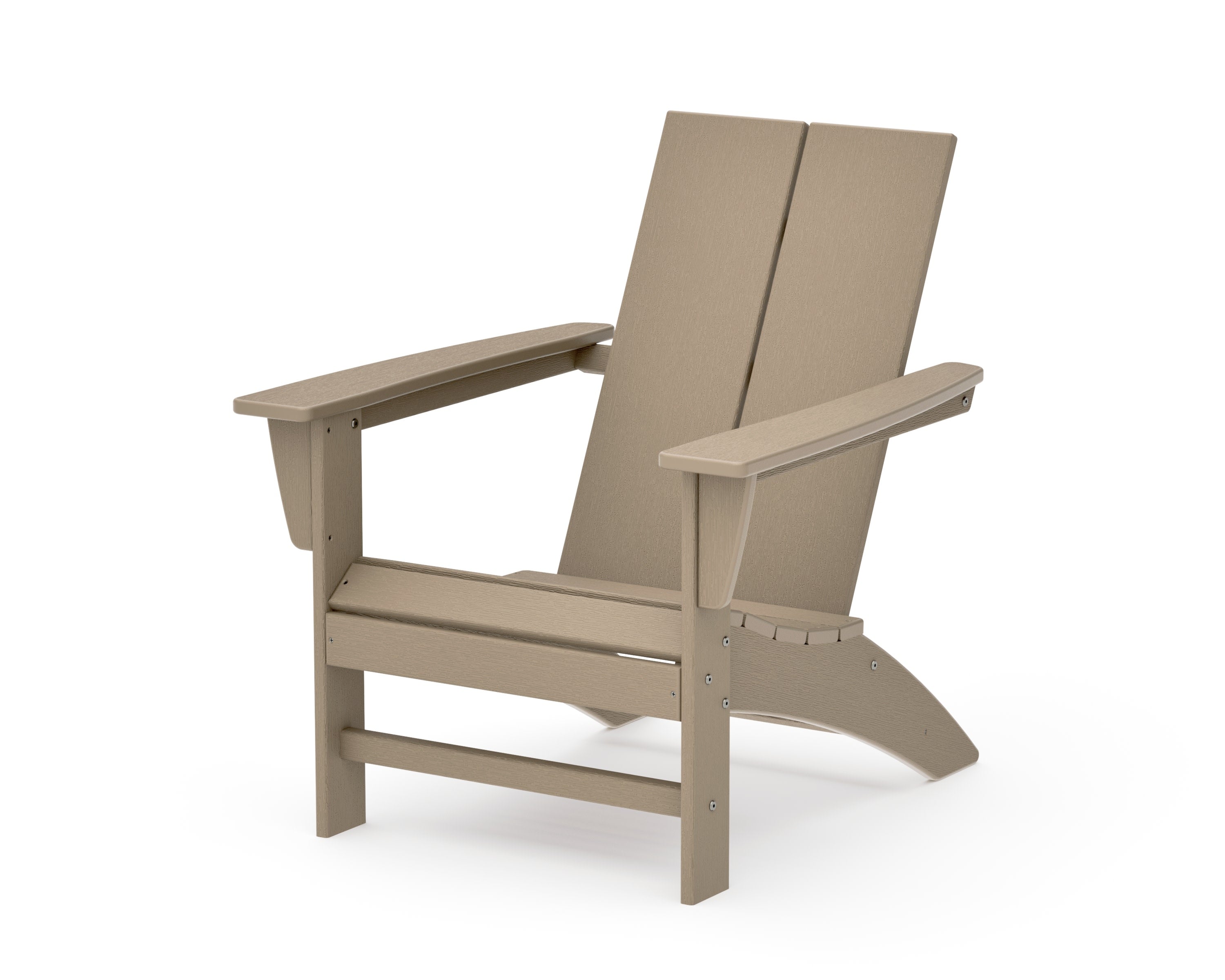 Cottage Modern Adirondack Chair in Vintage Sahara