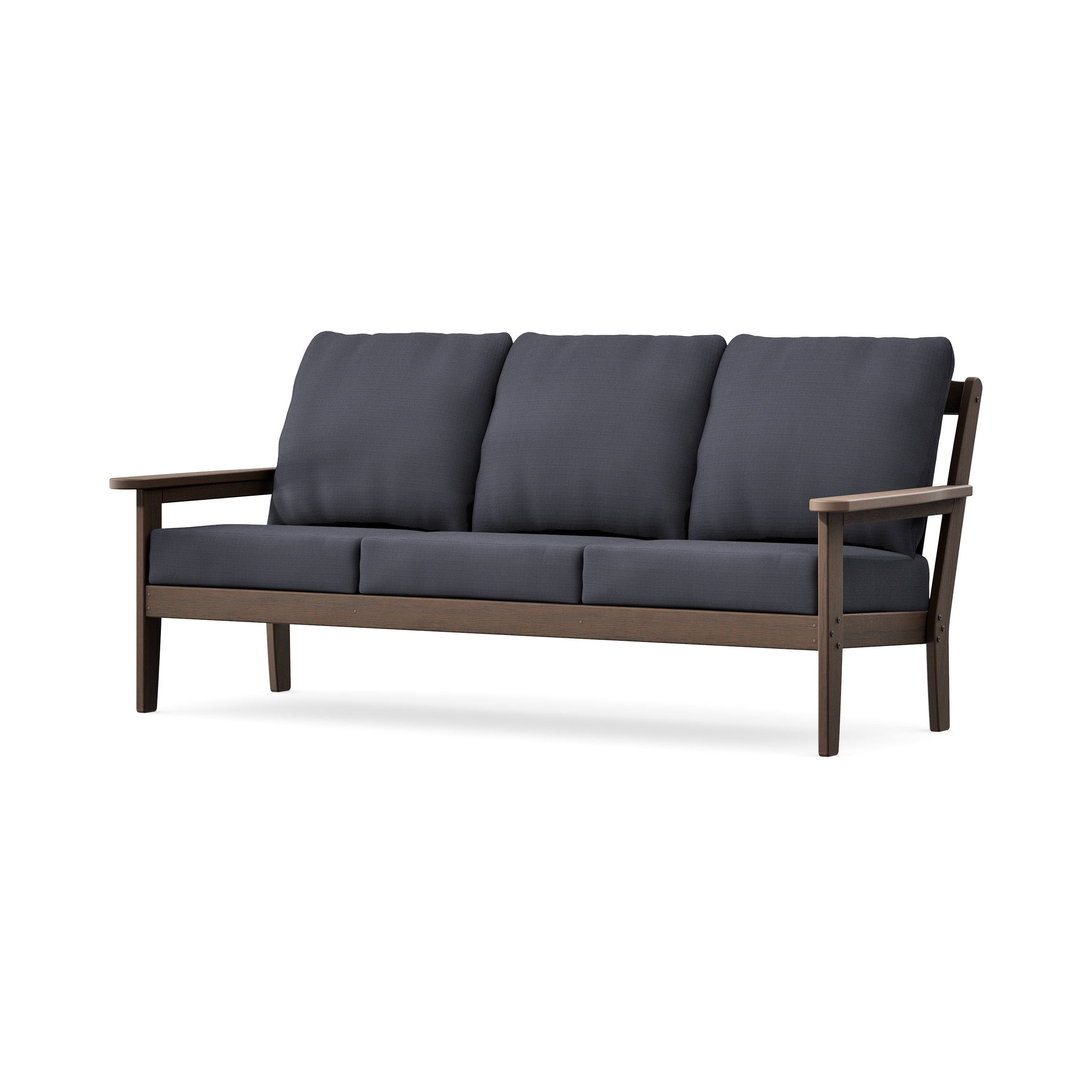 Cottage Deep Seating Sofa in Kona / Midnight Linen