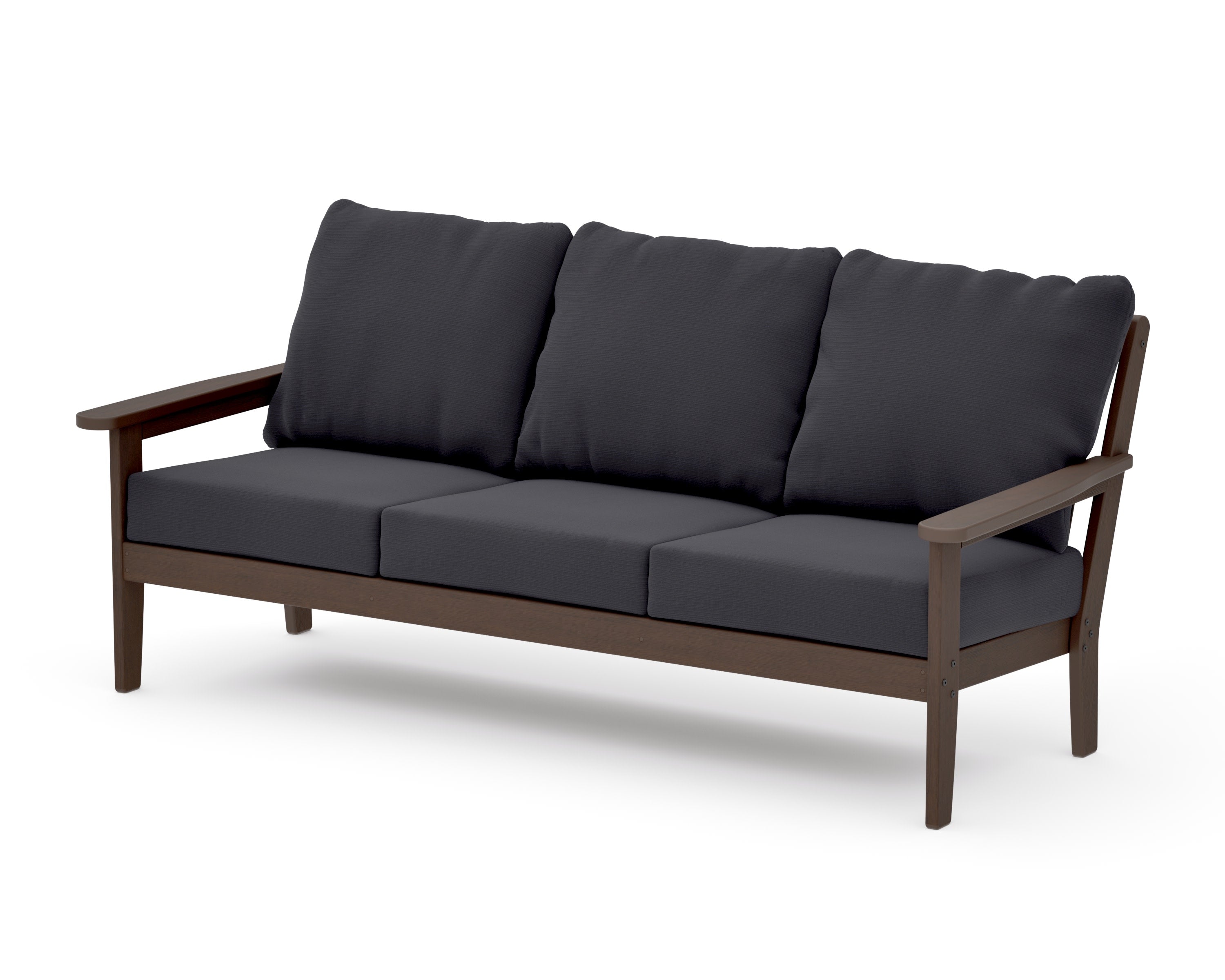 Cottage Deep Seating Sofa in Kona / Midnight Linen