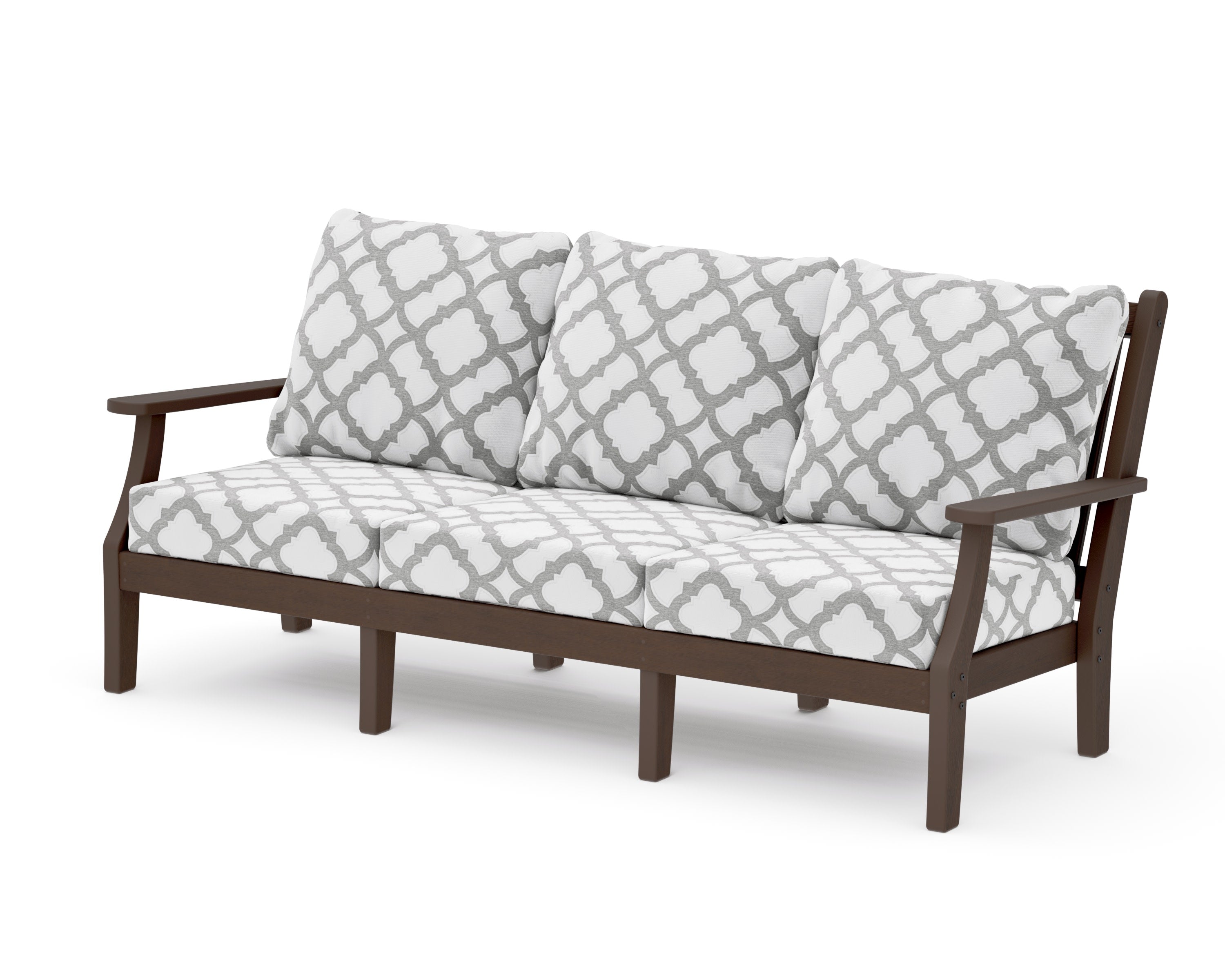 Wovendale Deep Seating Sofa in Kona / Trellis Grey Mist