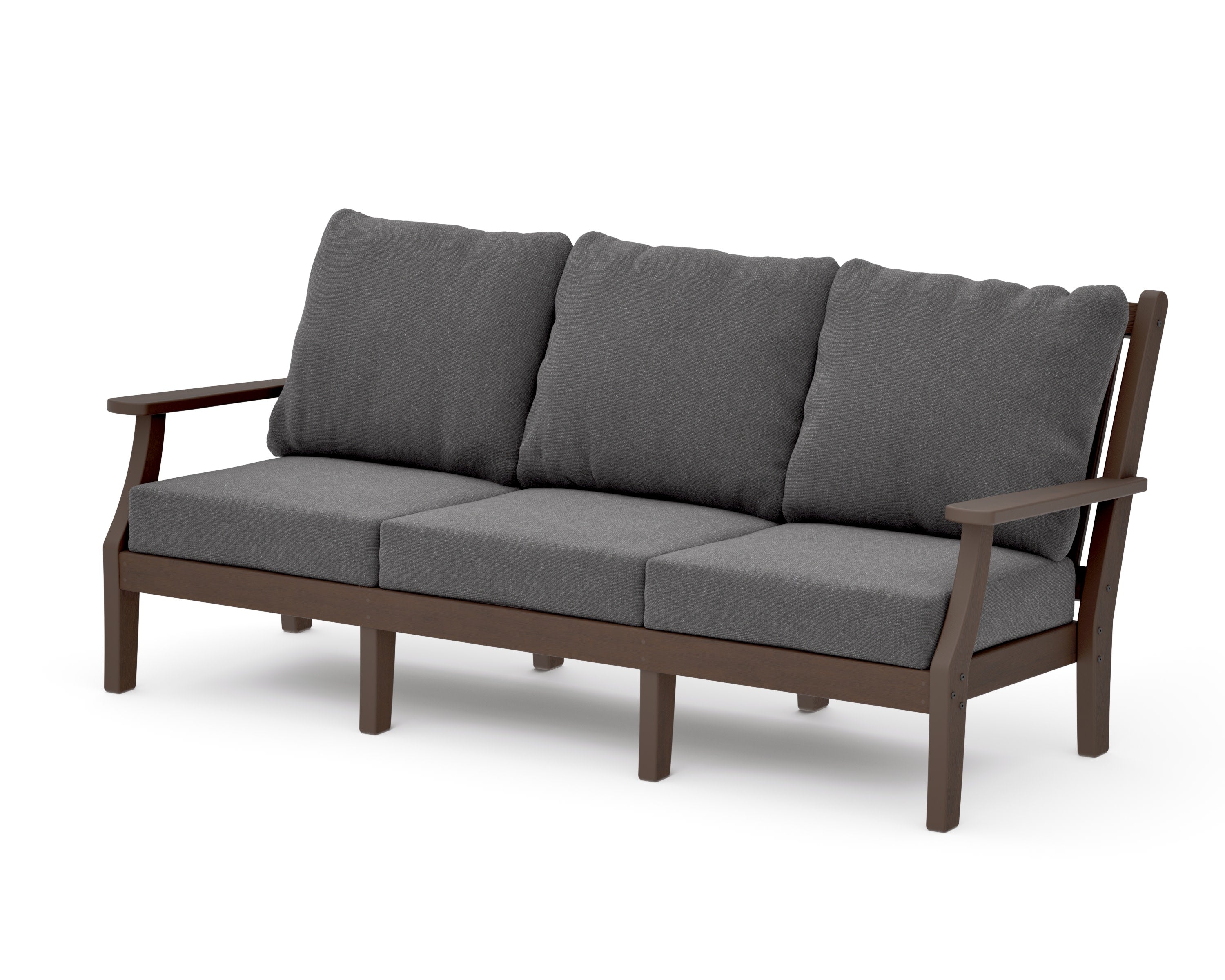Wovendale Deep Seating Sofa in Kona / Ash Charcoal