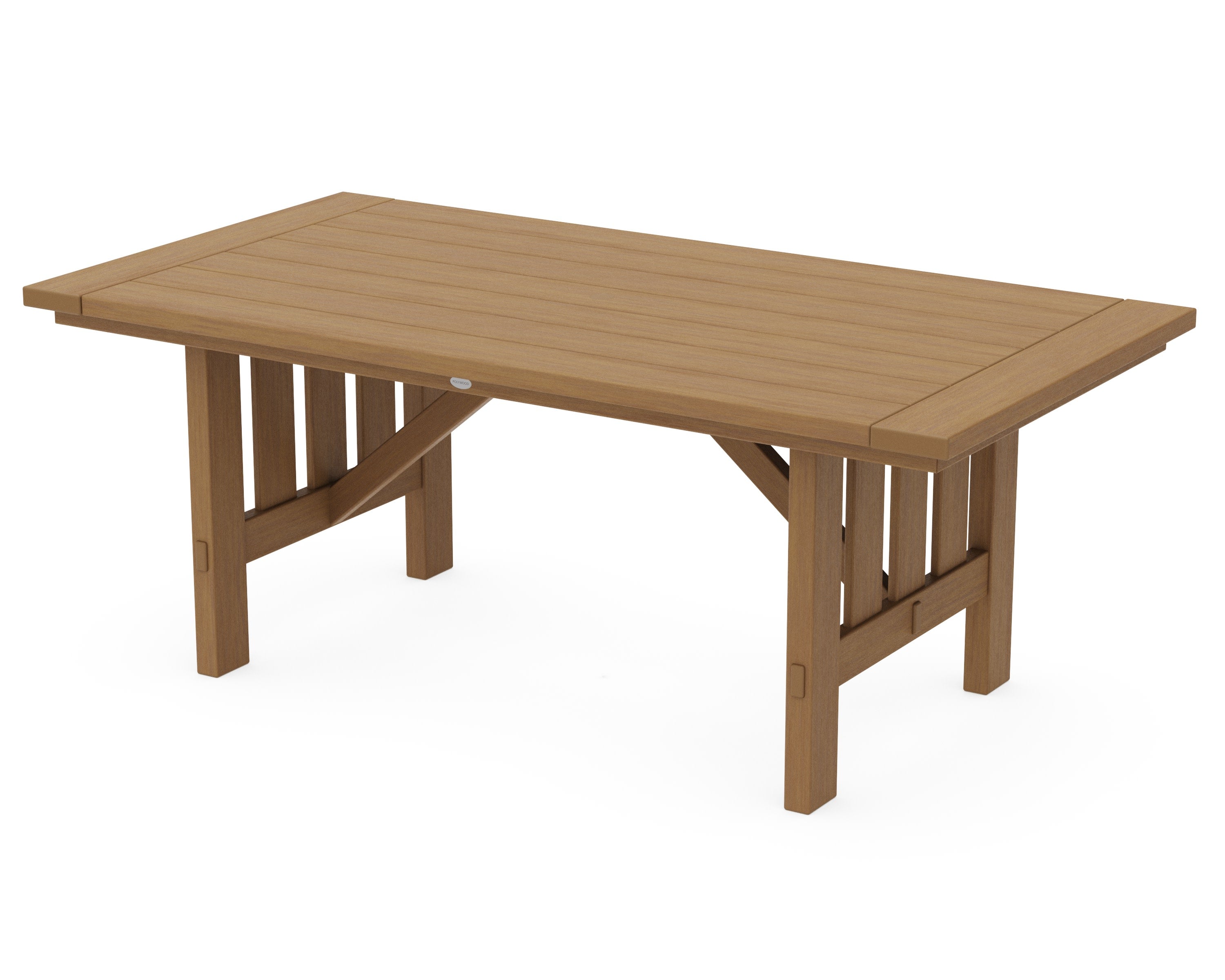 Mission 39" x 75" Dining Table in Natural