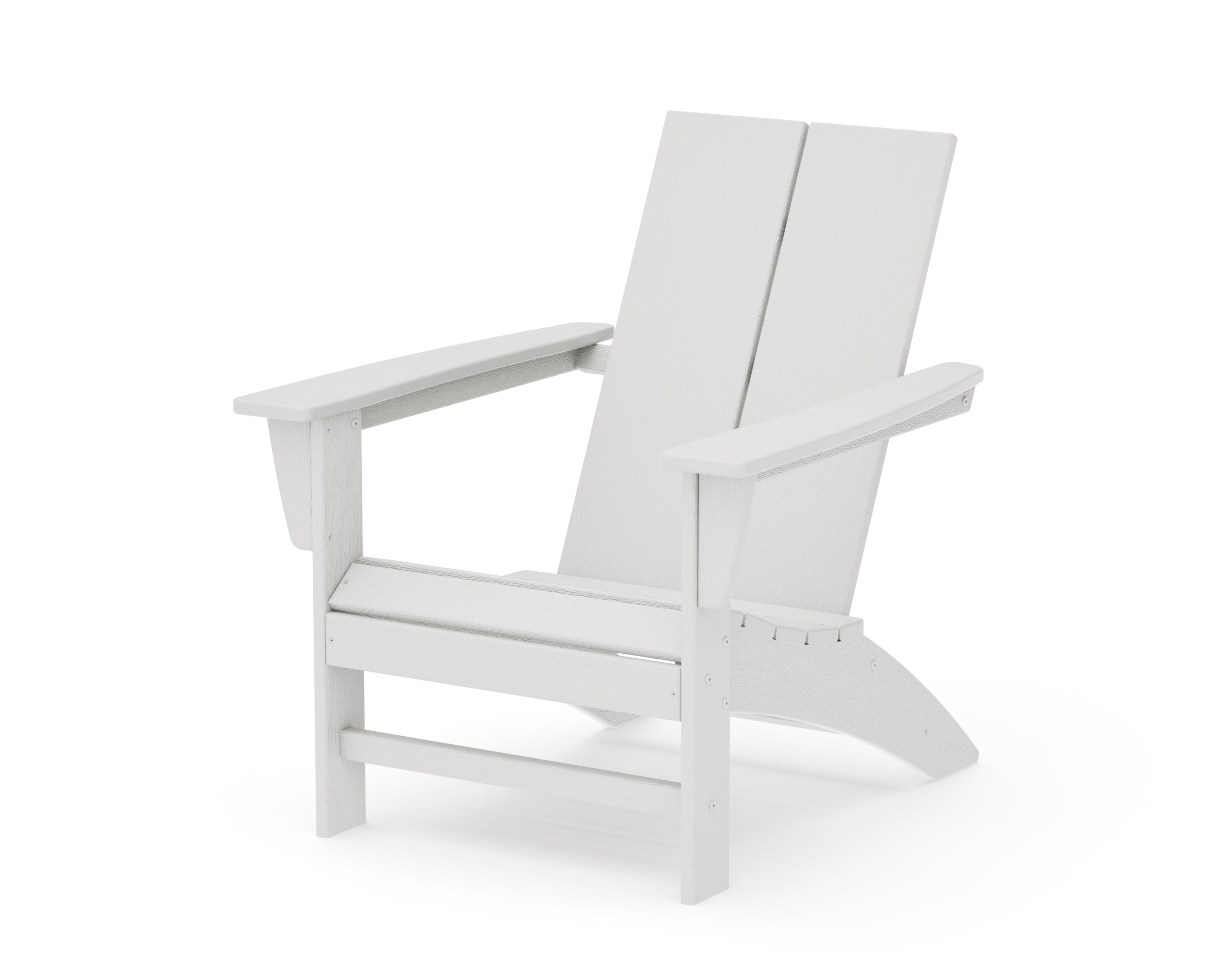 Cottage Modern Adirondack Chair in Vintage White