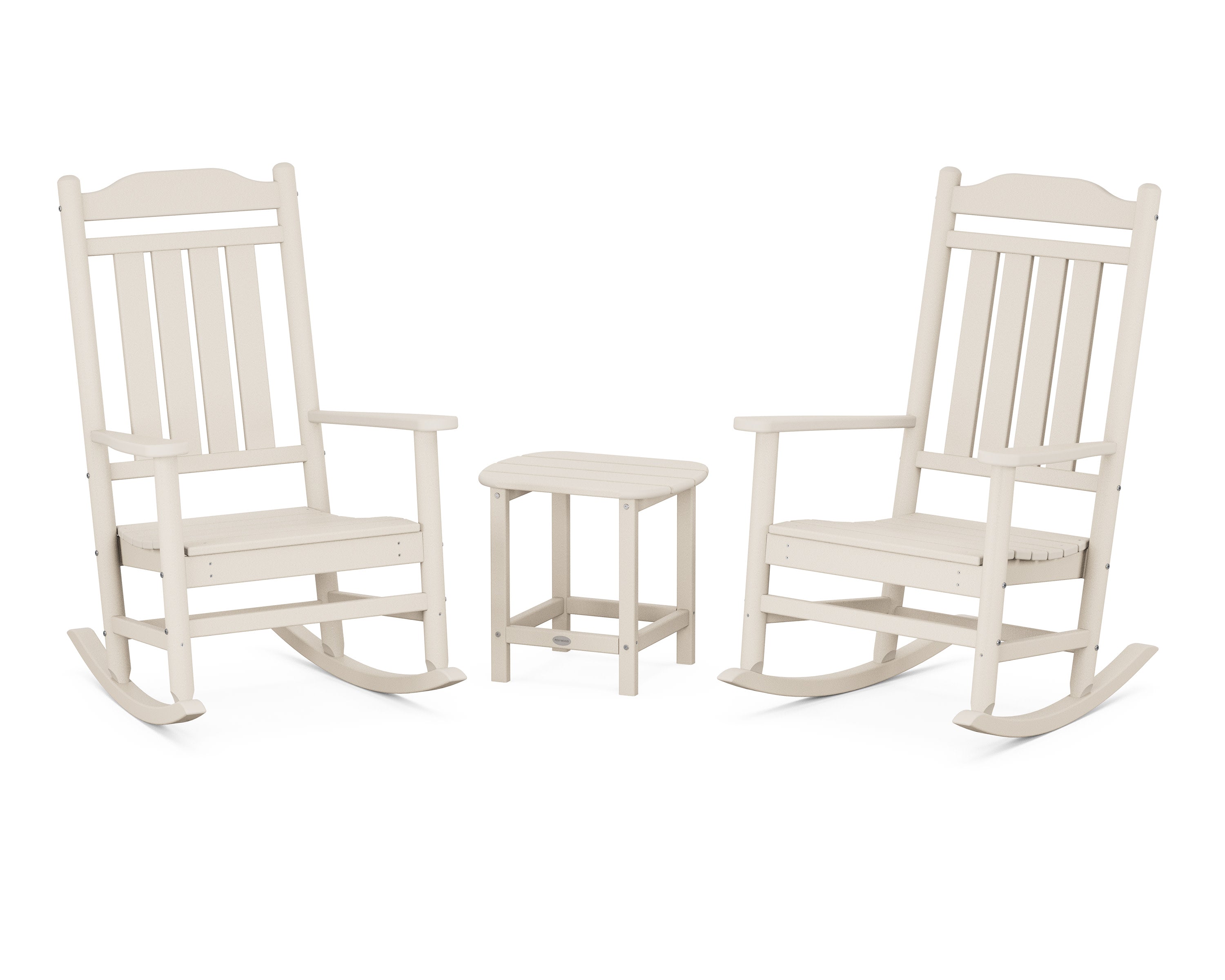 Cottage Legacy Rocking Chair 3-Piece Set in Sand