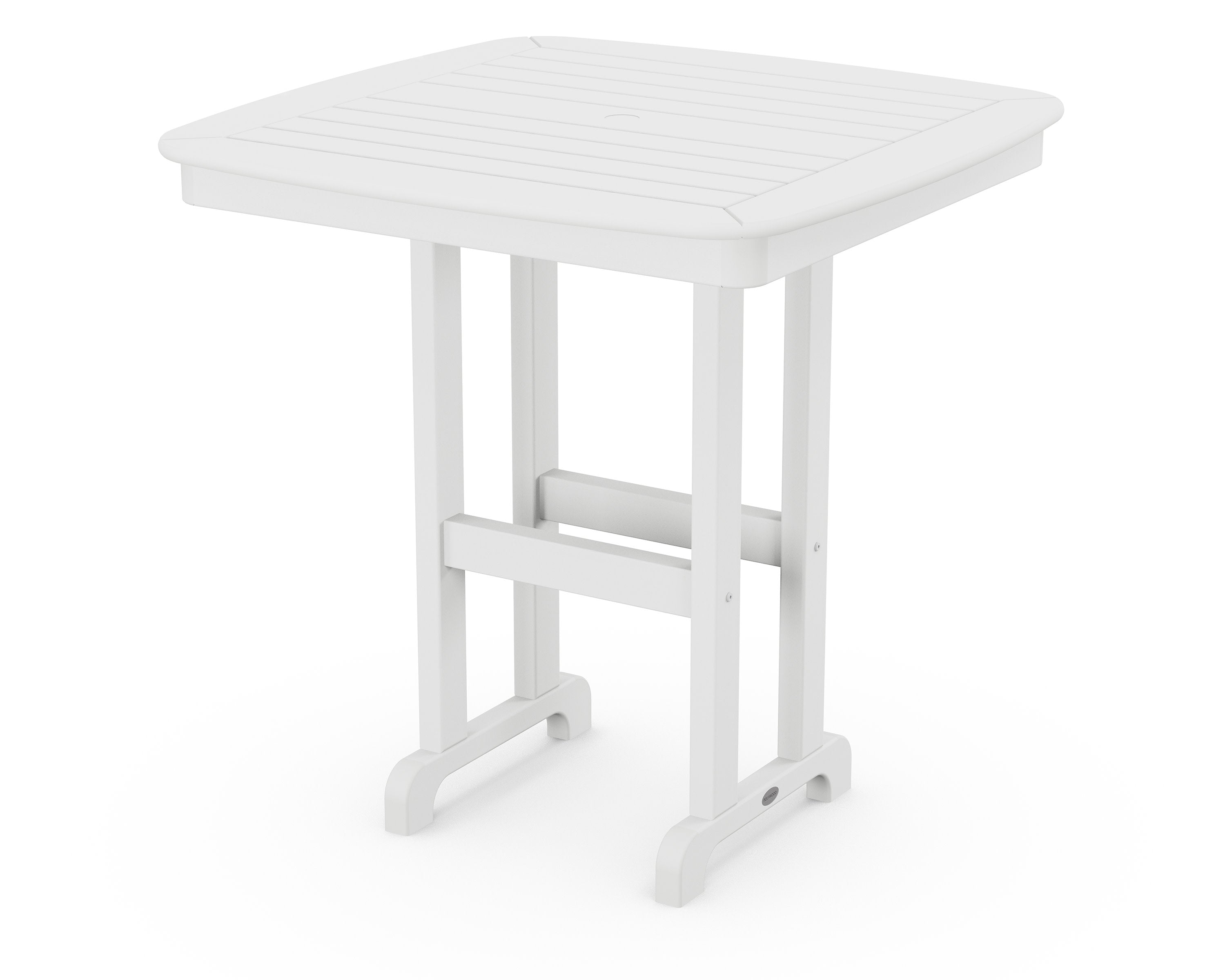 Nautical 37" Counter Table in White