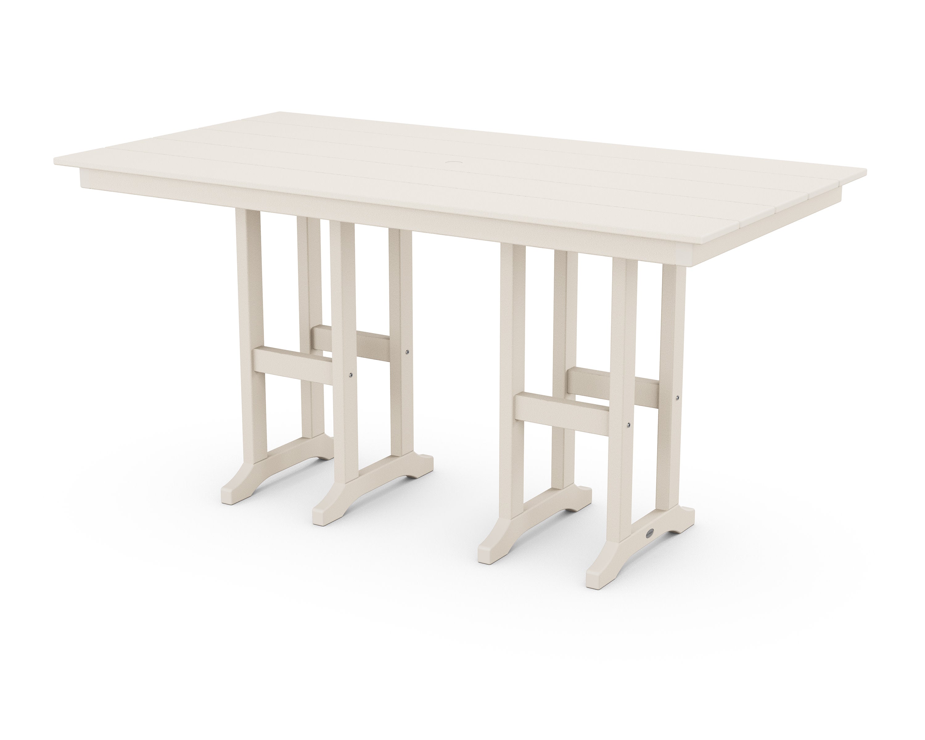 Farmhouse 37" x 72" Counter Table in Sand