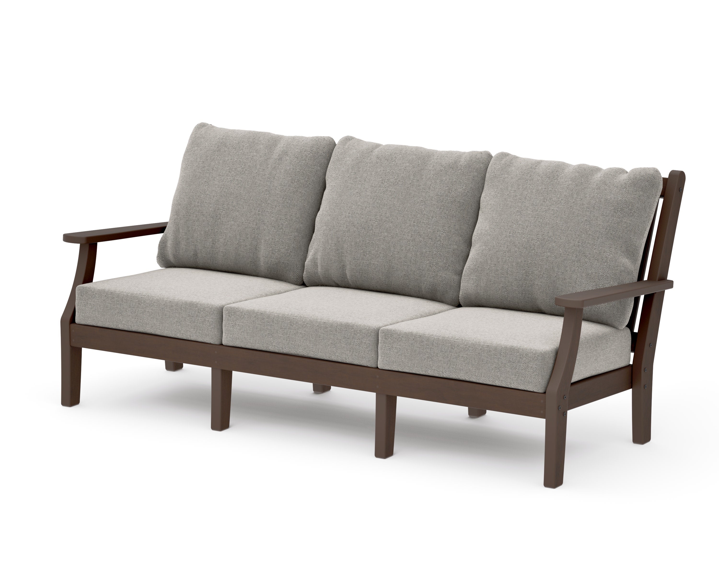 Wovendale Deep Seating Sofa in Kona / Weathered Tweed