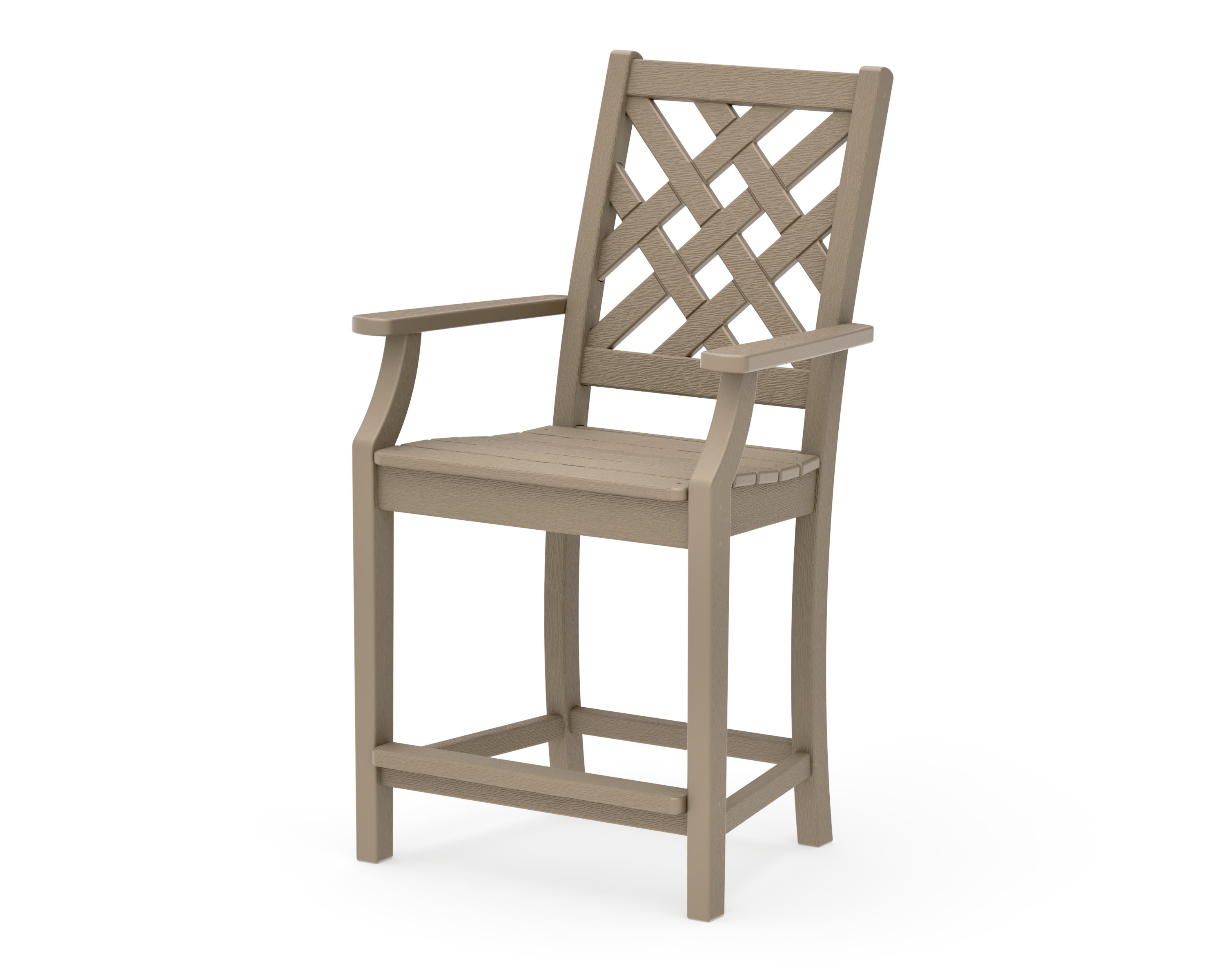 Wovendale Counter Arm Chair in Vintage Sahara