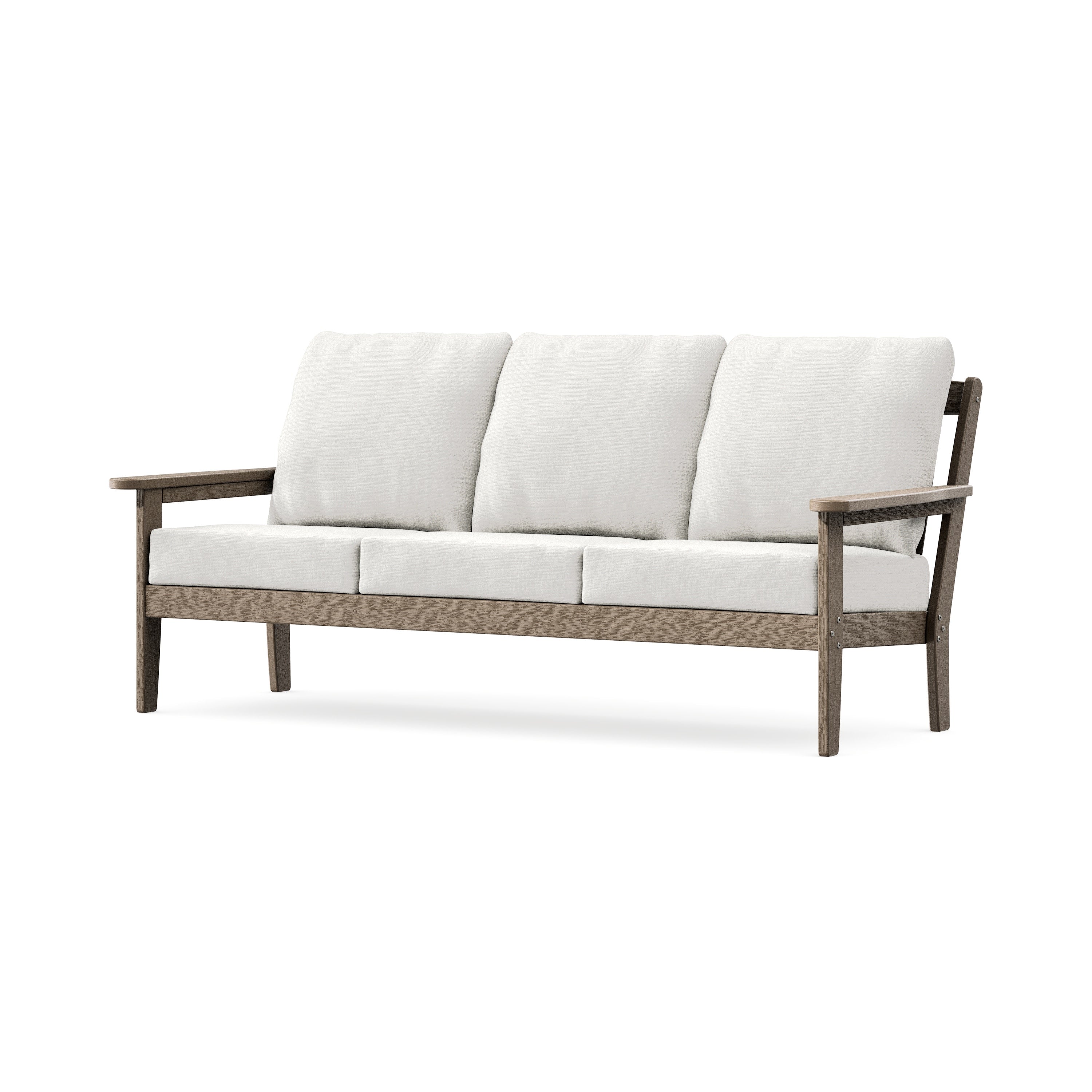 Cottage Deep Seating Sofa in Vintage Sahara / Natural Linen
