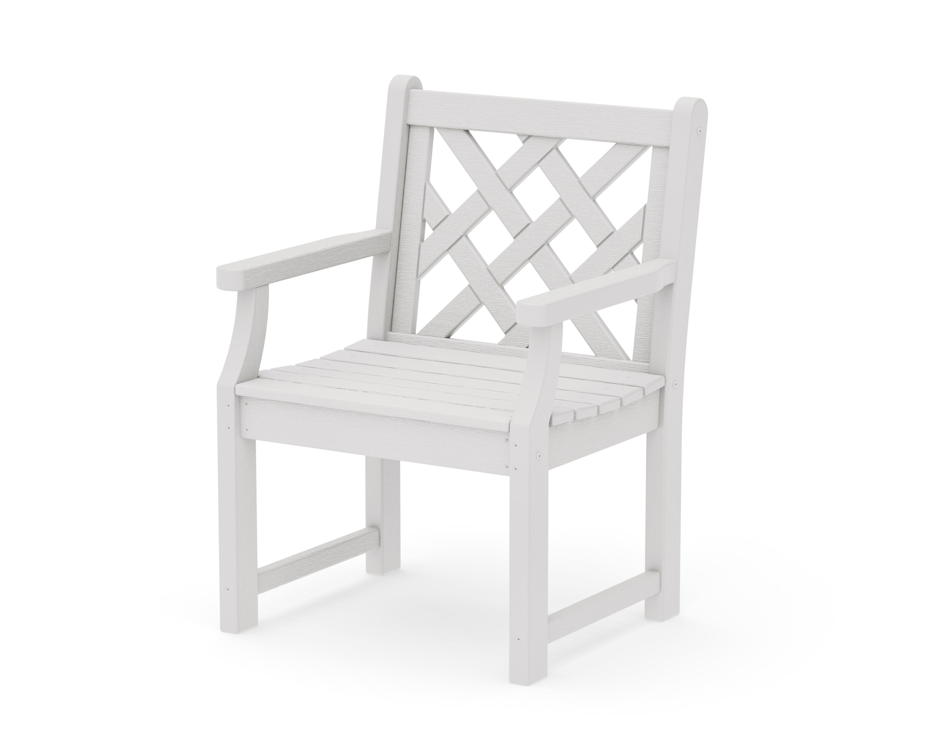 Wovendale Garden Arm Chair in Vintage White