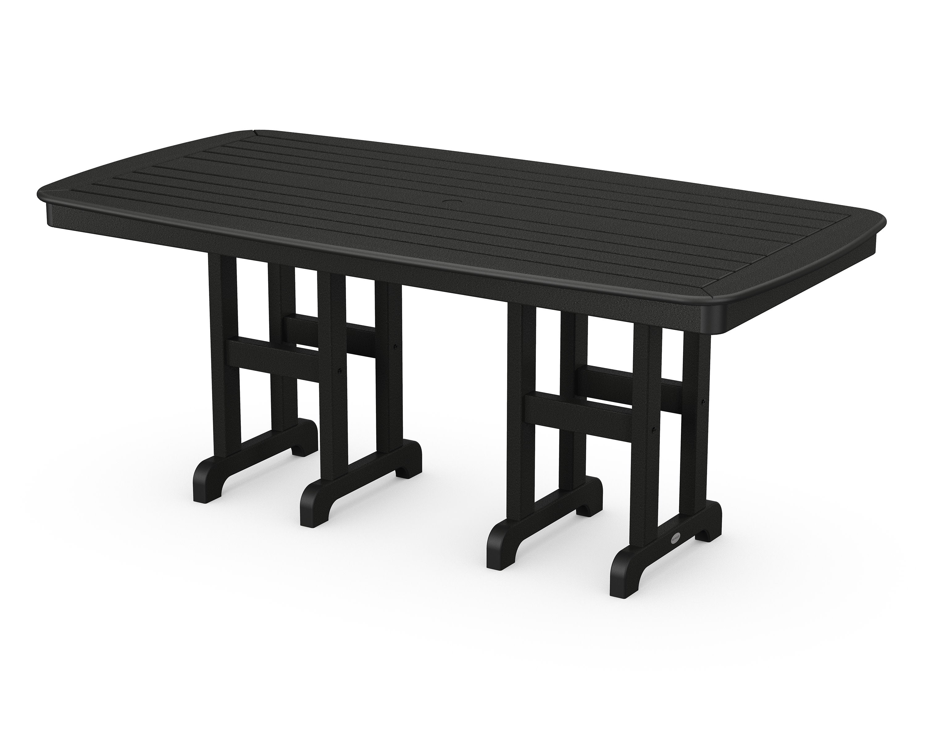 Nautical 37" x 72" Dining Table in Black