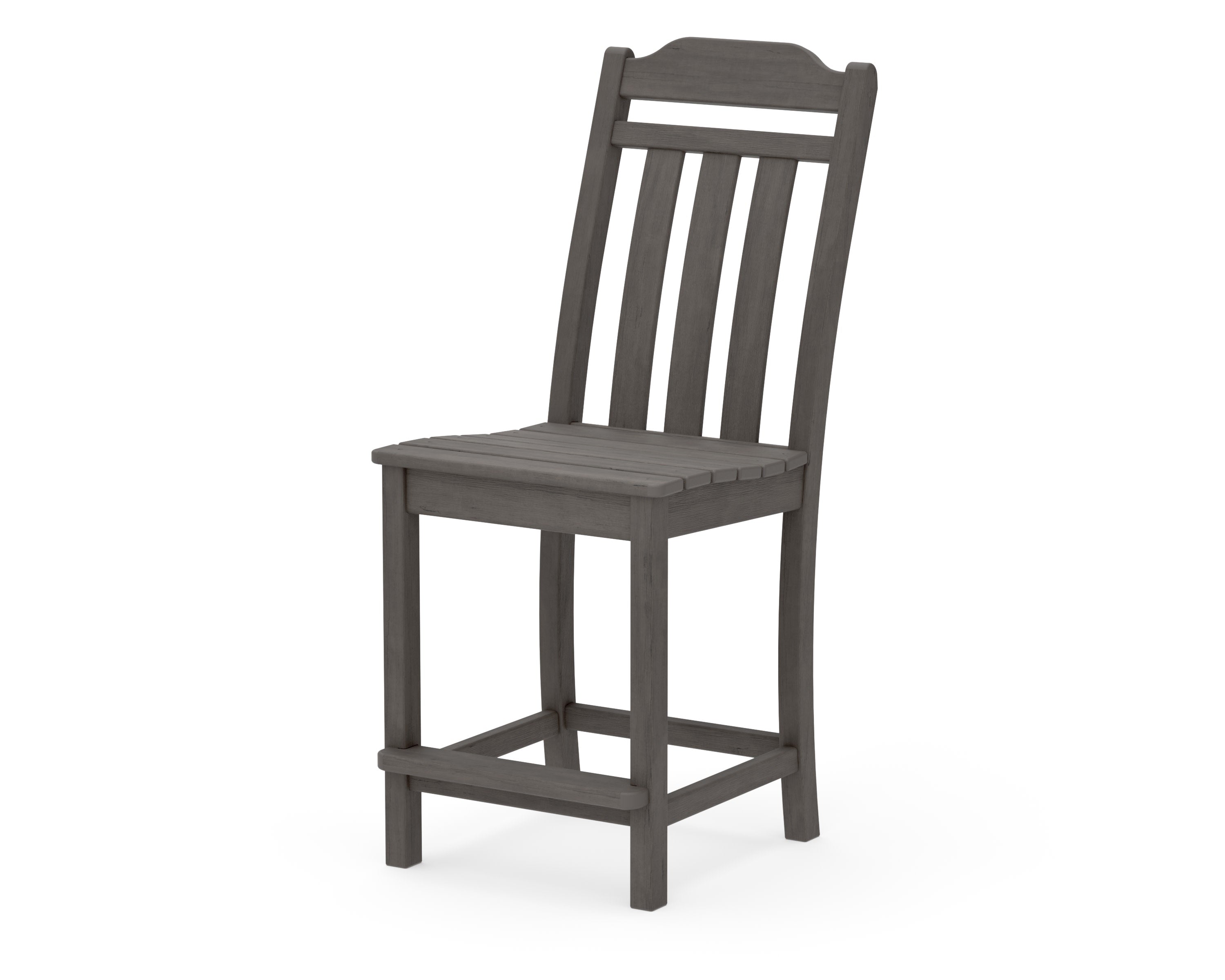 Cottage Counter Side Chair in Driftwood
