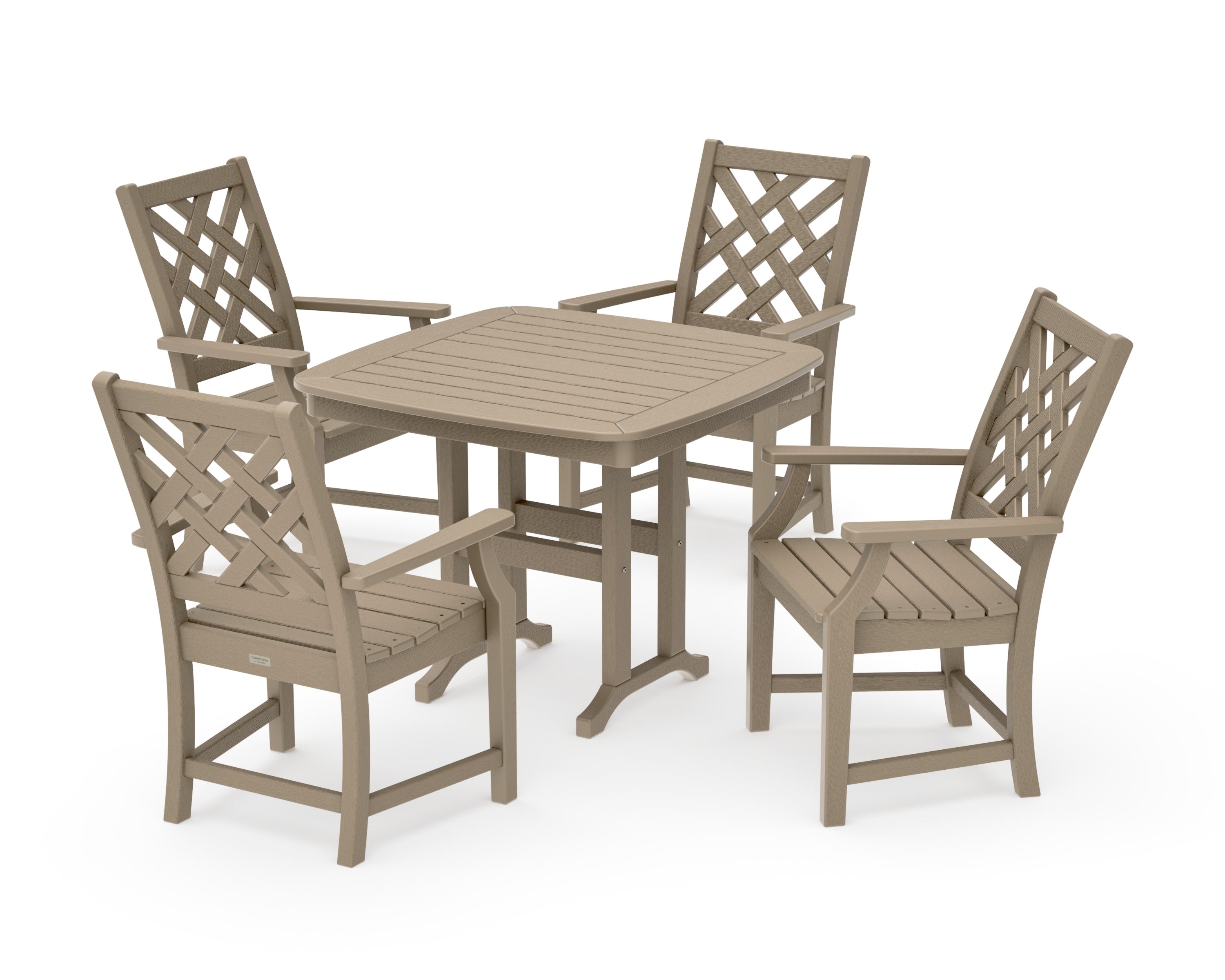 Wovendale 5-Piece Dining Set in Vintage Sahara
