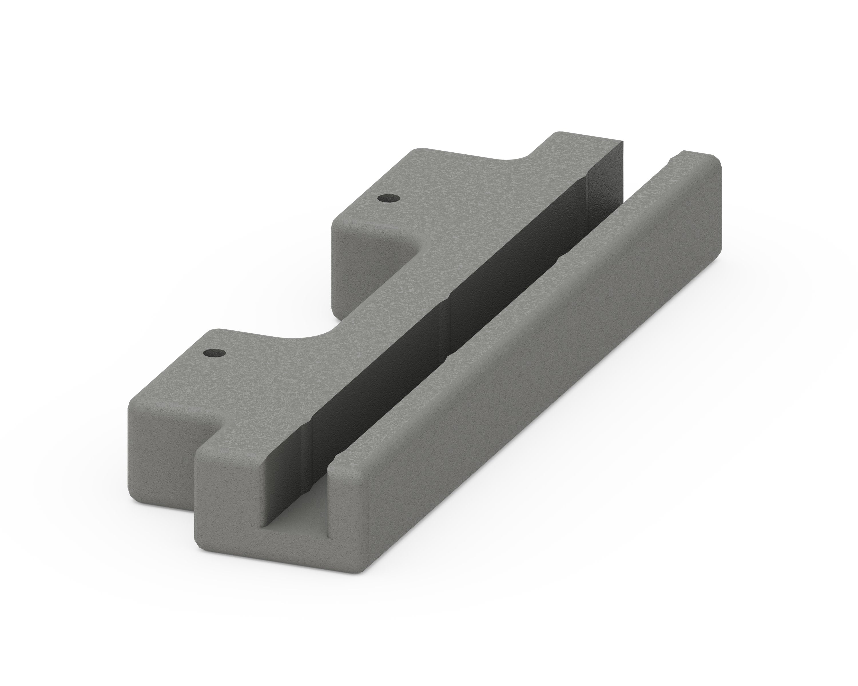 Modular Planter Connection Block in Slate Grey