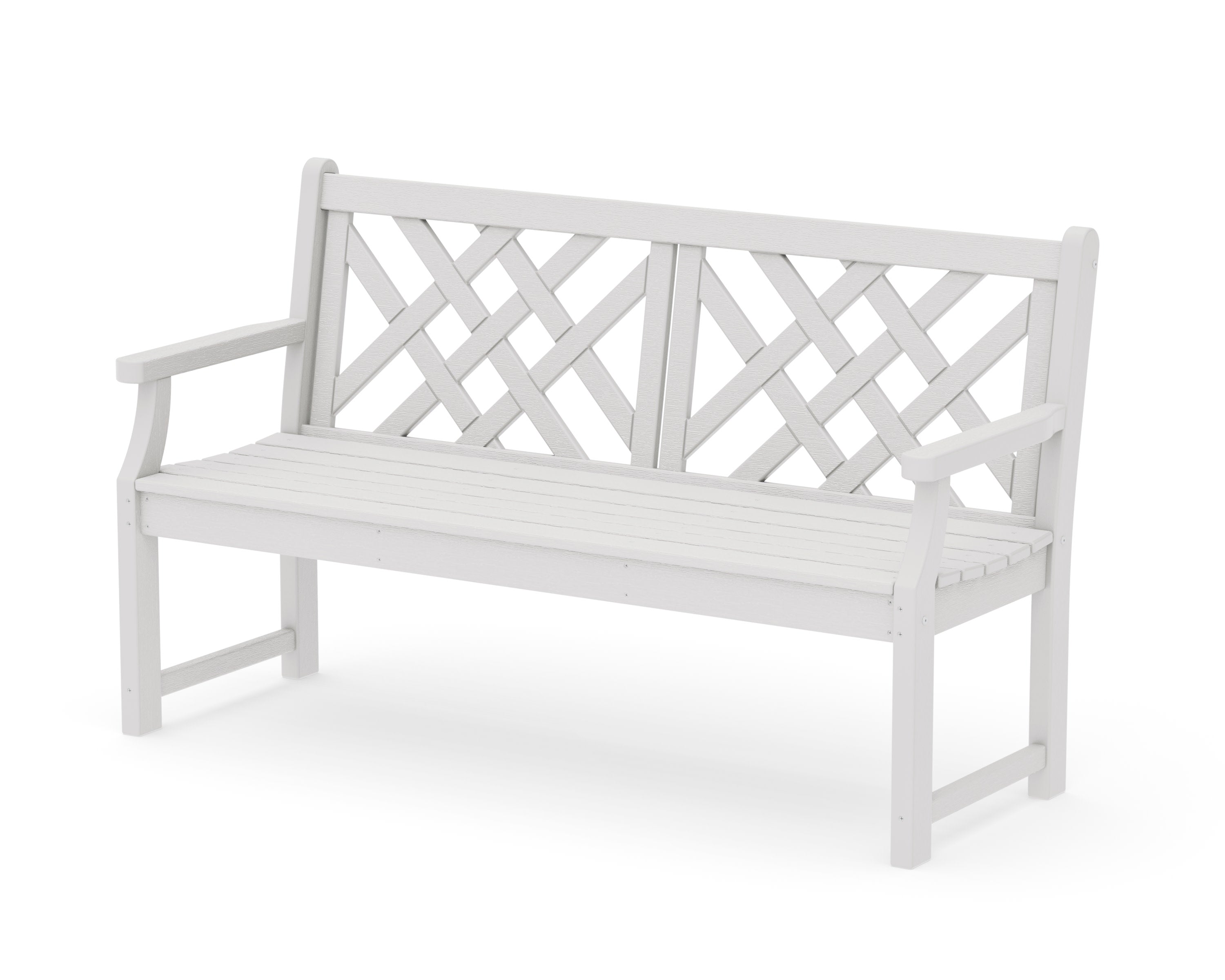 Wovendale 60" Bench in Vintage White