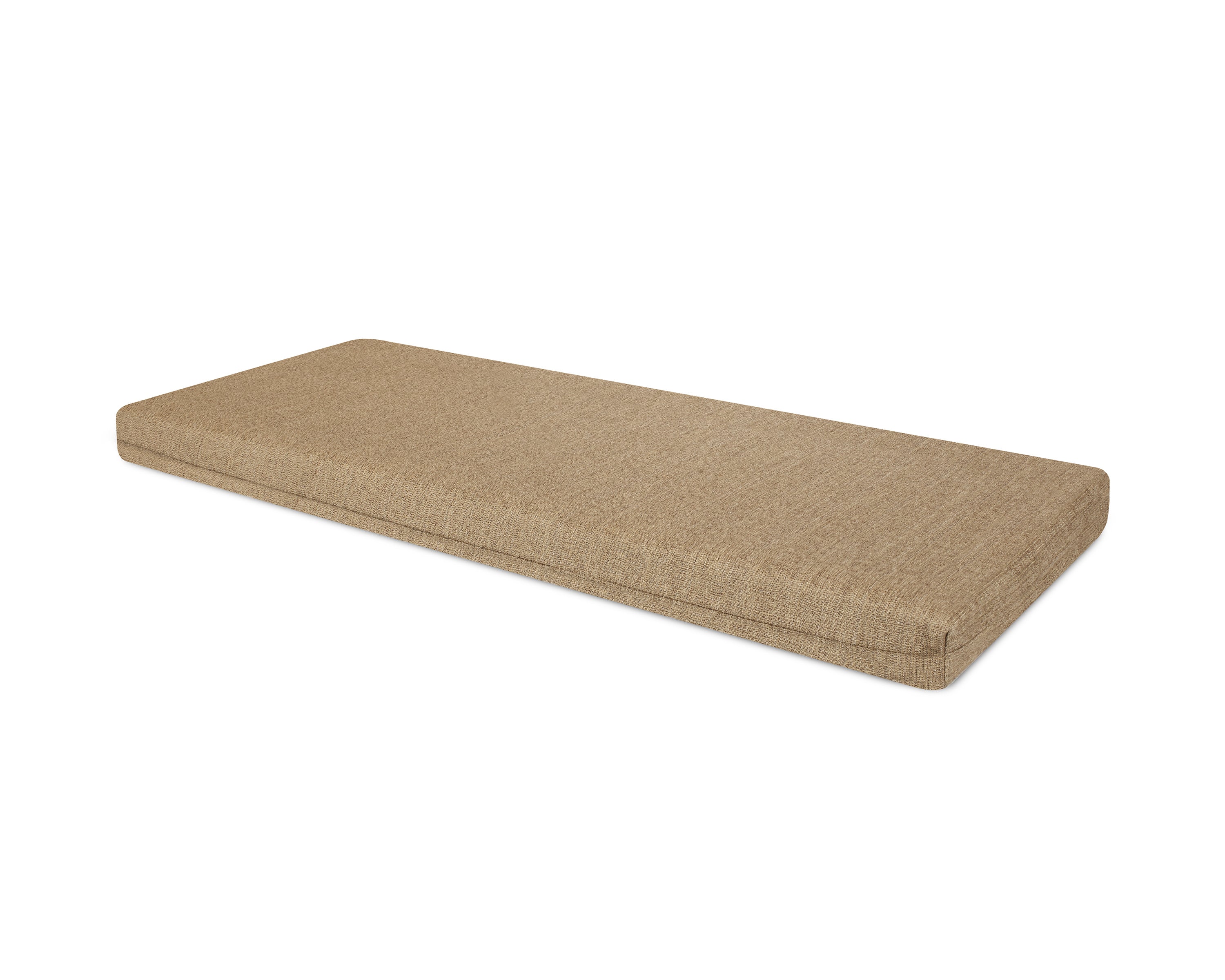 Bench Seat Cushion - 18.5"D x 43.5"W x 2.5"H in Sesame