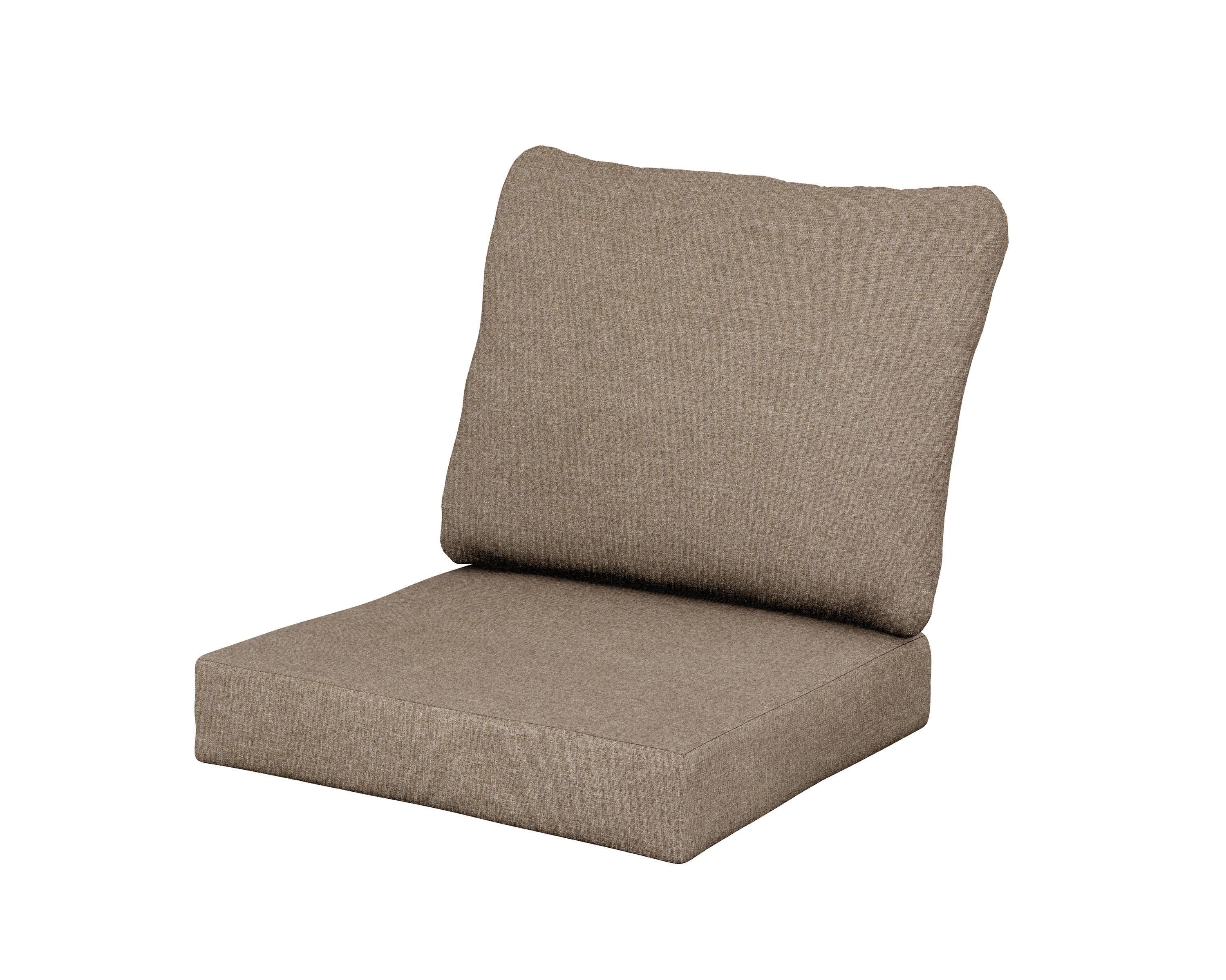 Classics Seat/Back Cushion Set in Spiced Burlap