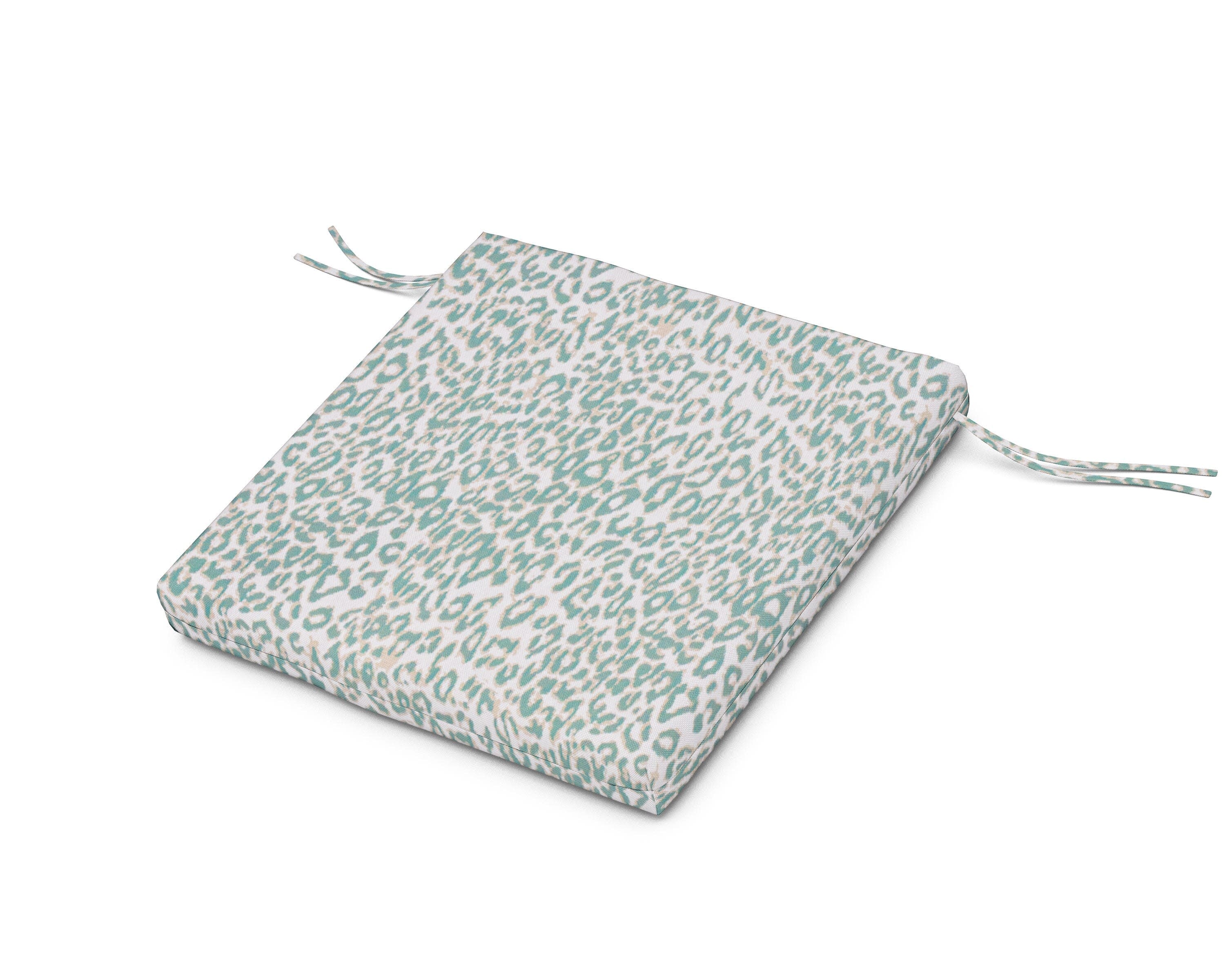 Seat Cushion - 20"D x 20"W x 2.5"H in Safari Spearmint