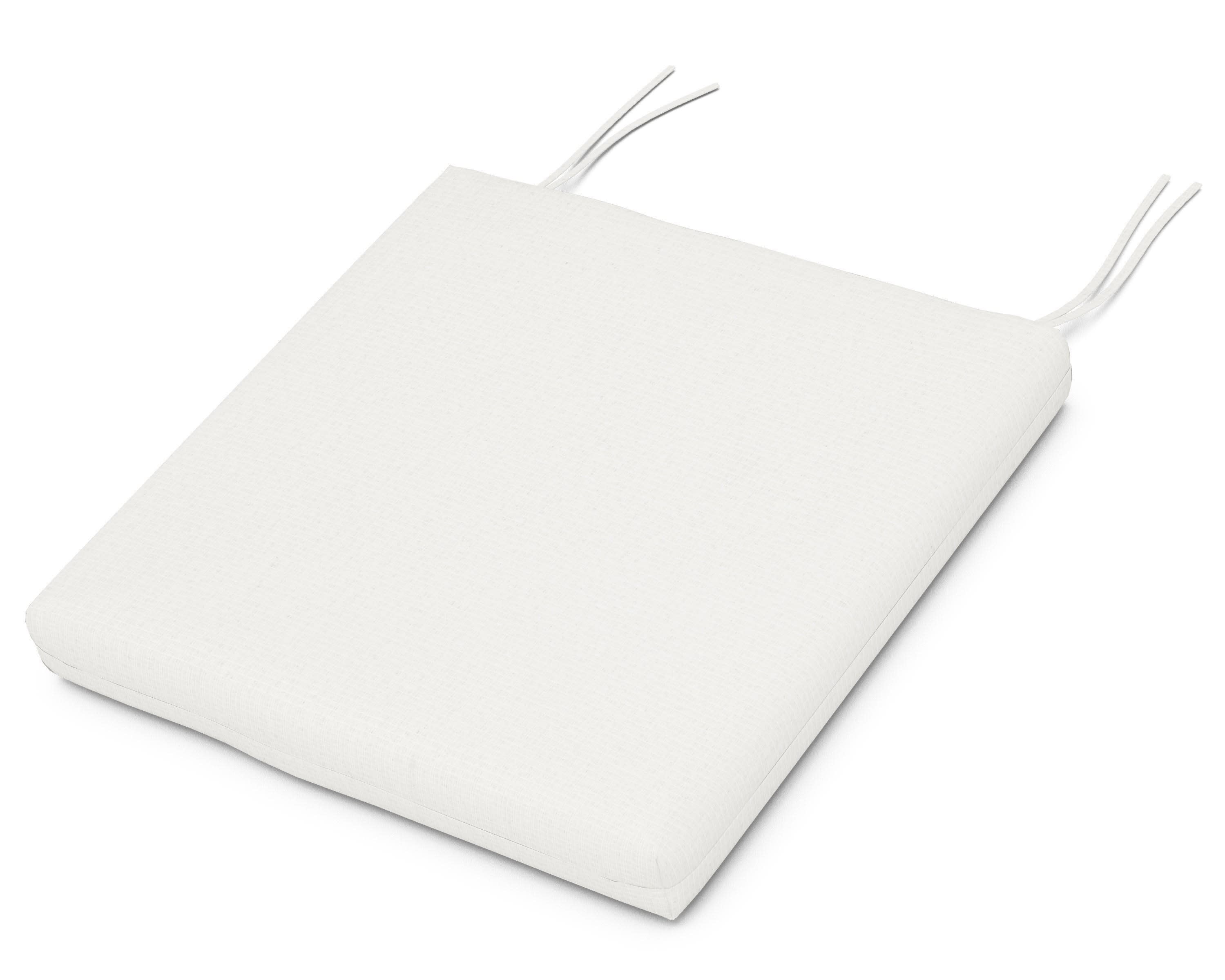 Standard Seat Cushion 17.25"D x 19.25"W x 2.5"H in Natural Linen
