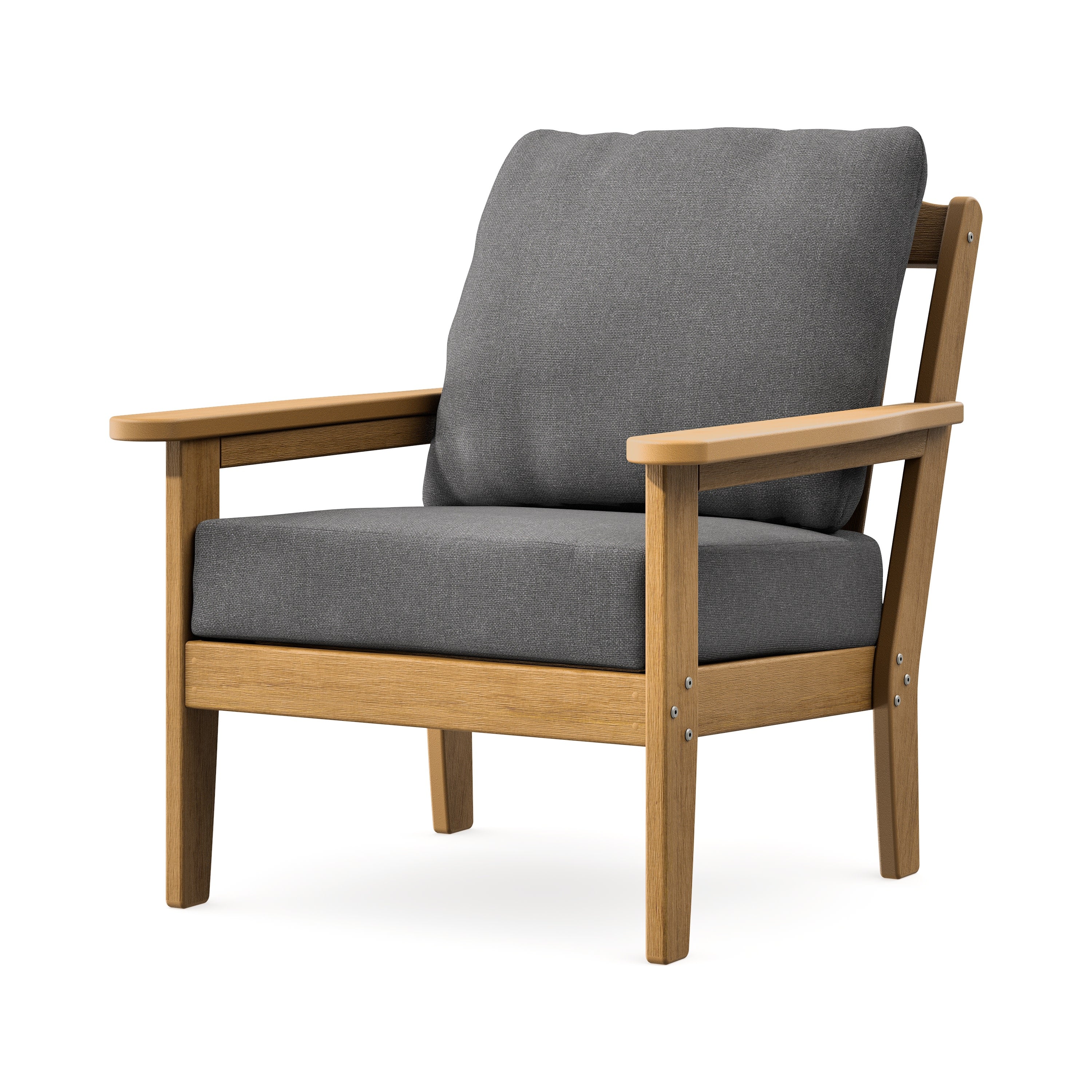 Cottage Deep Seating Chair in Natural / Ash Charcoal