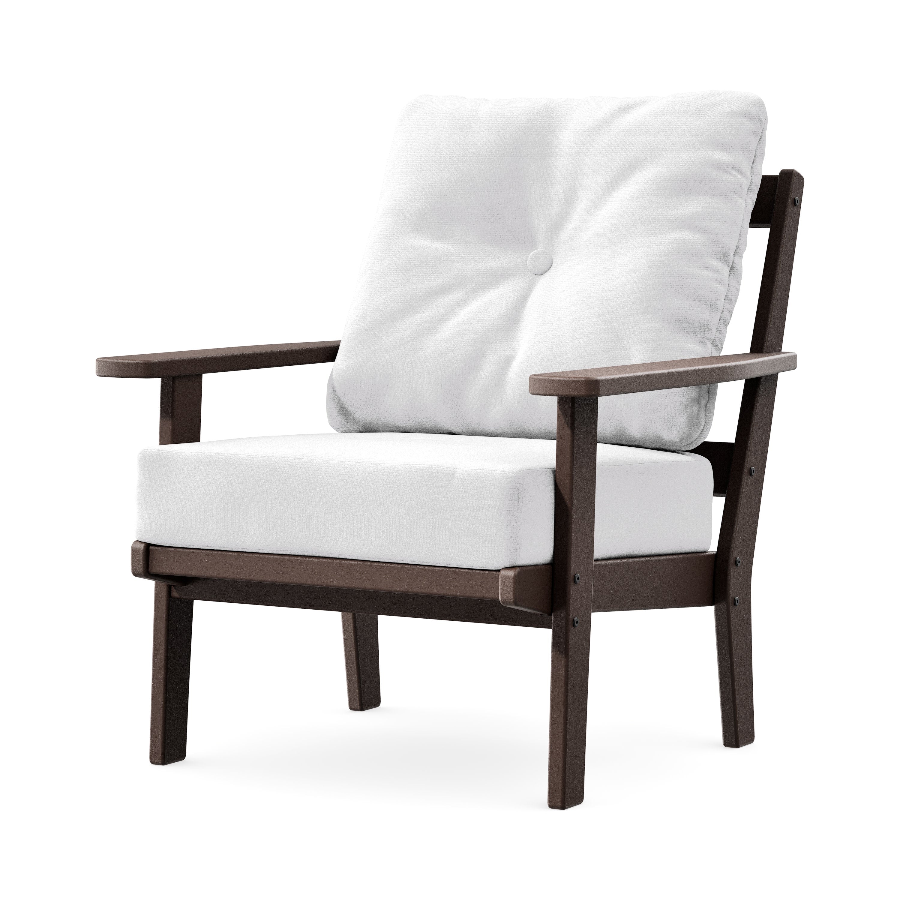 Prairie Deep Seating Chair in Mahogany / Natural