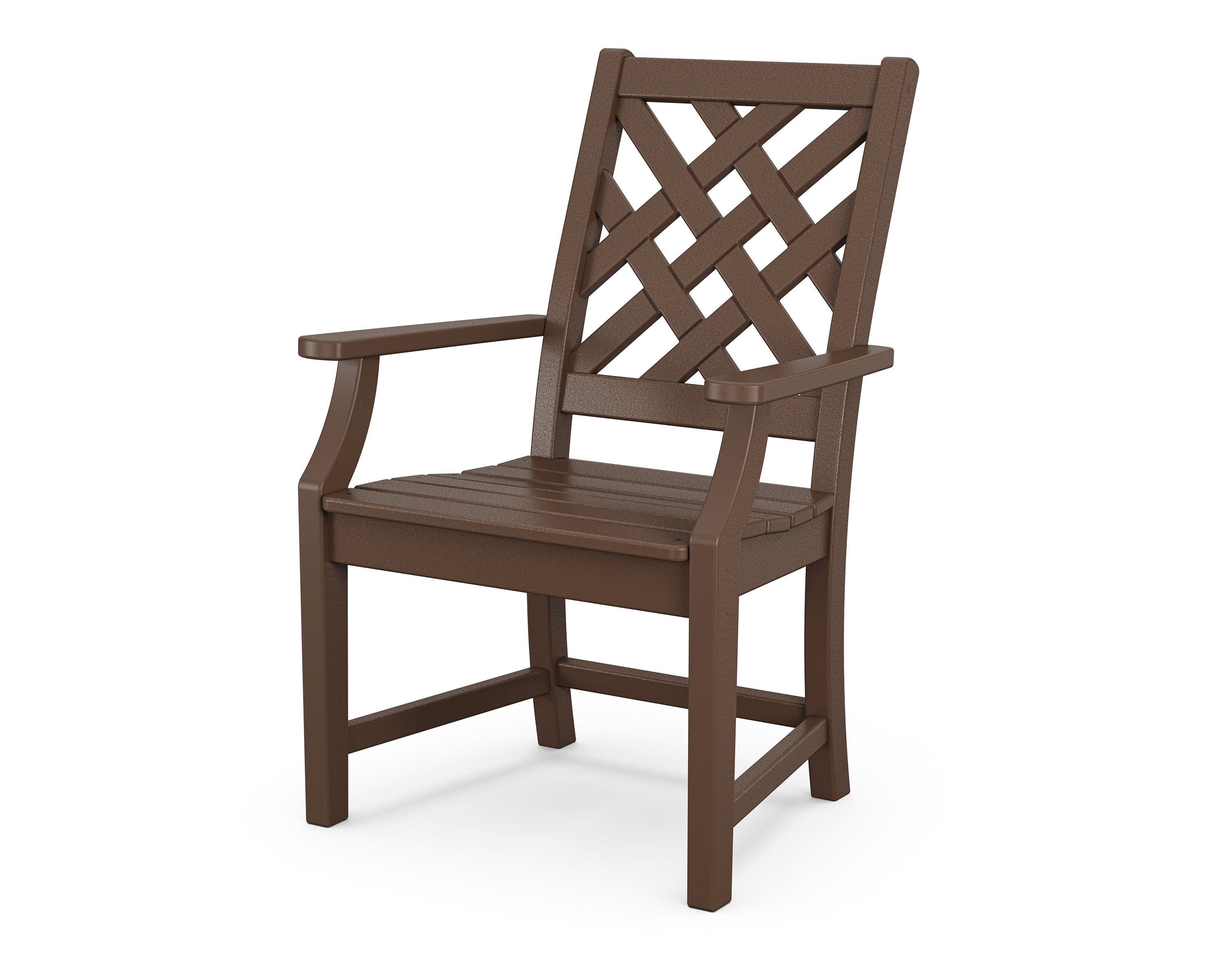 Wovendale Dining Arm Chair in Mahogany