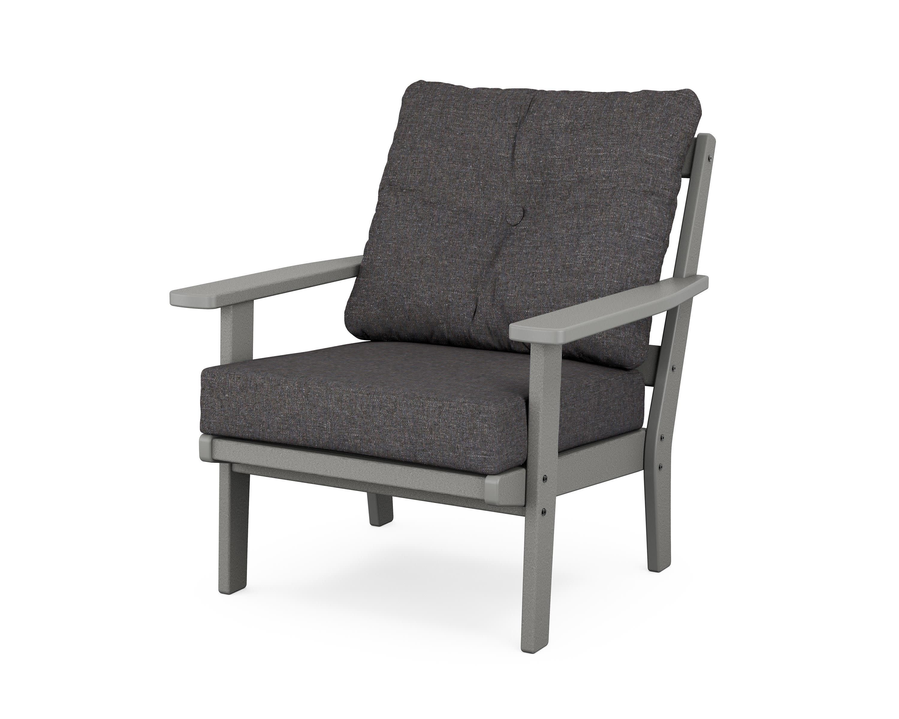 Prairie Deep Seating Chair in Slate Grey / Ash Charcoal