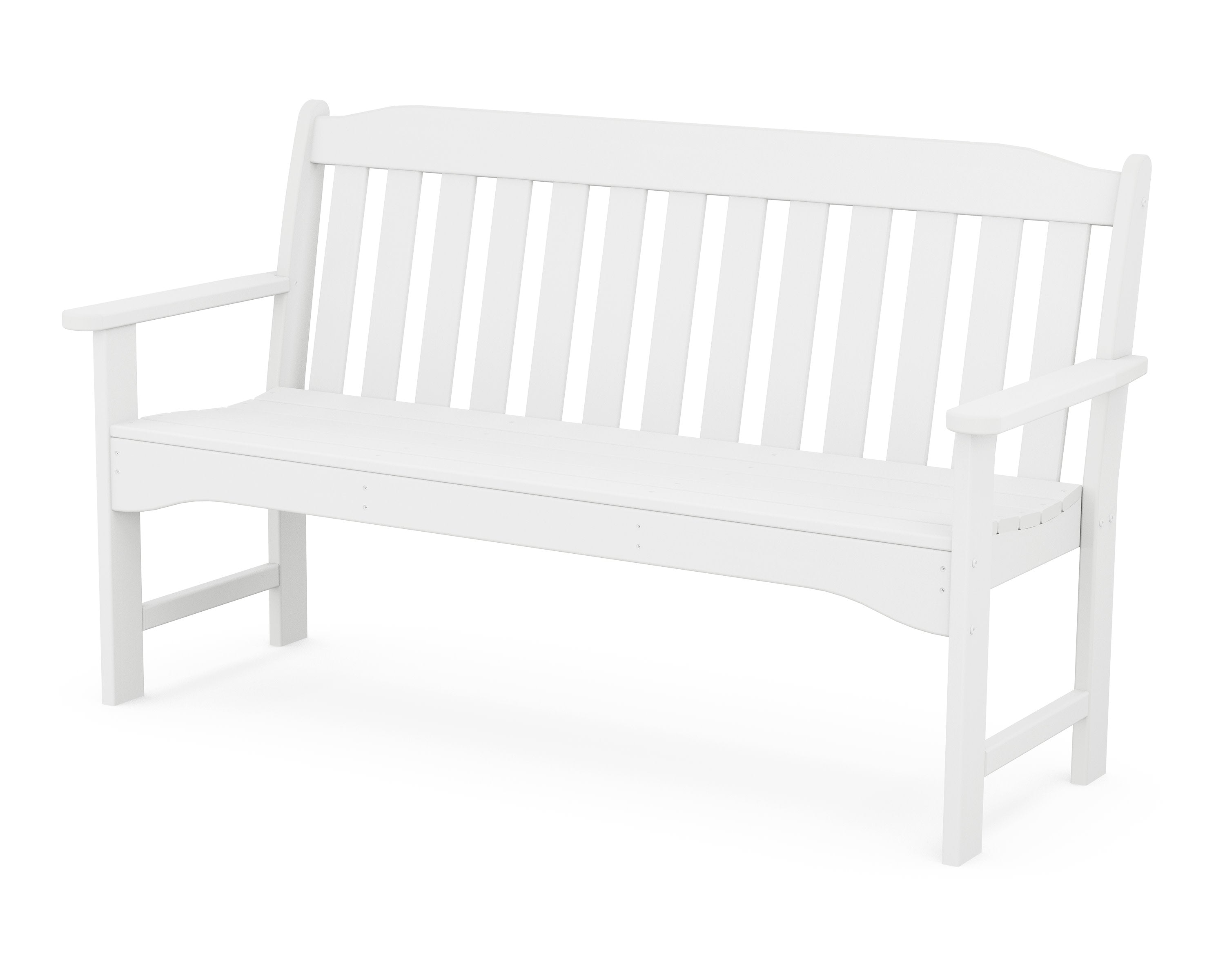 Cottage 60" Bench in White