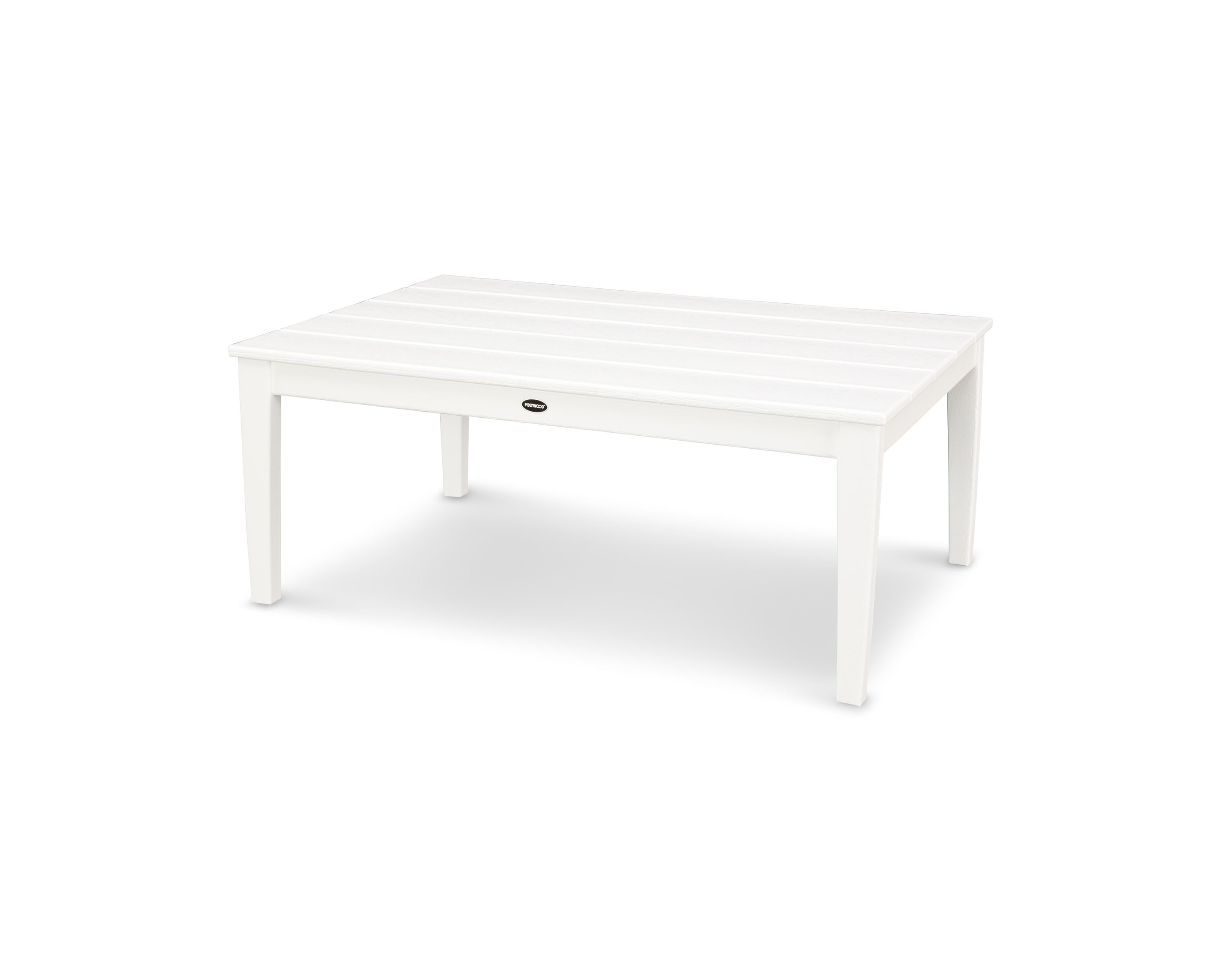 Newport 28" x 42" Coffee Table in White