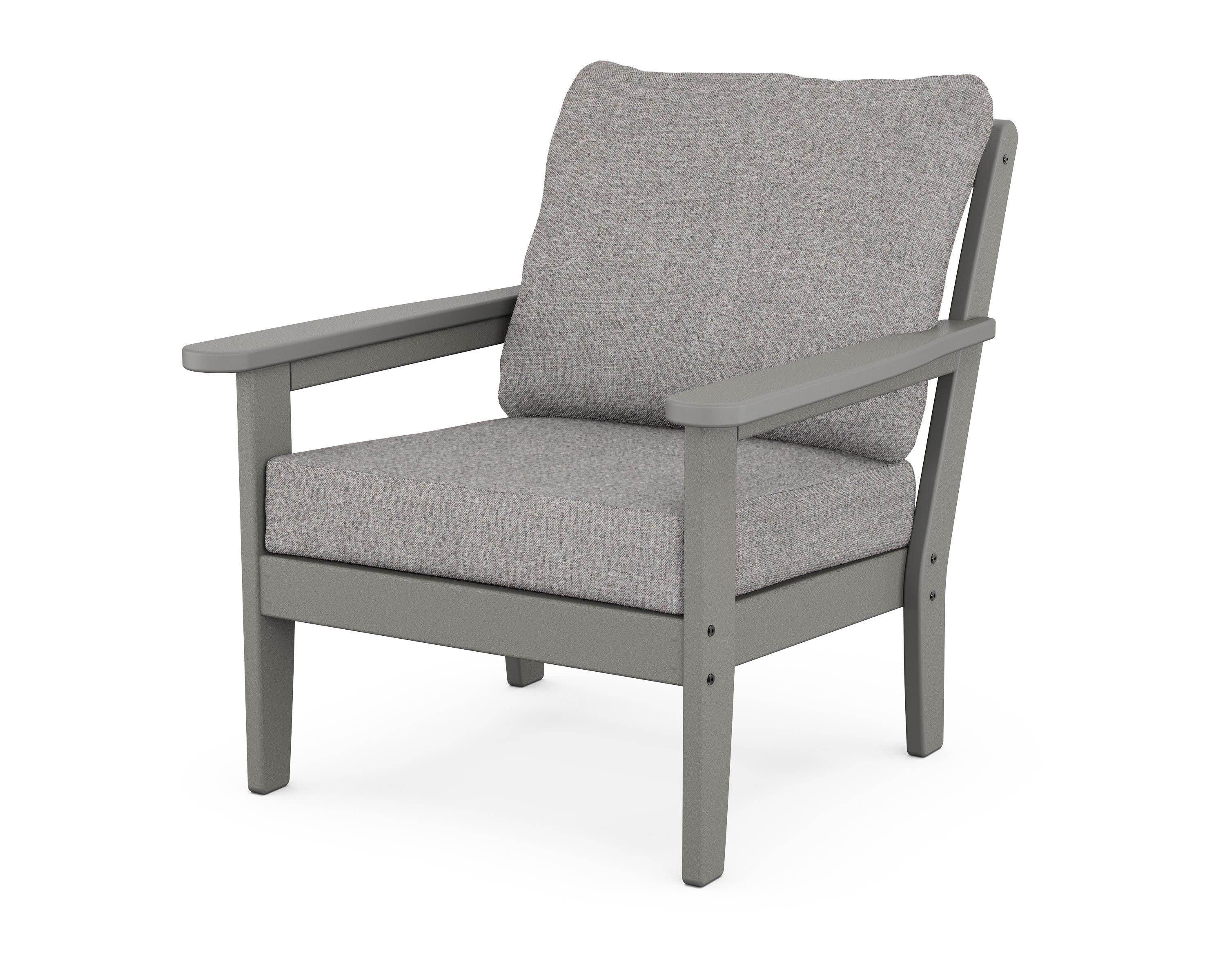 Cottage Deep Seating Chair in Slate Grey / Grey Mist