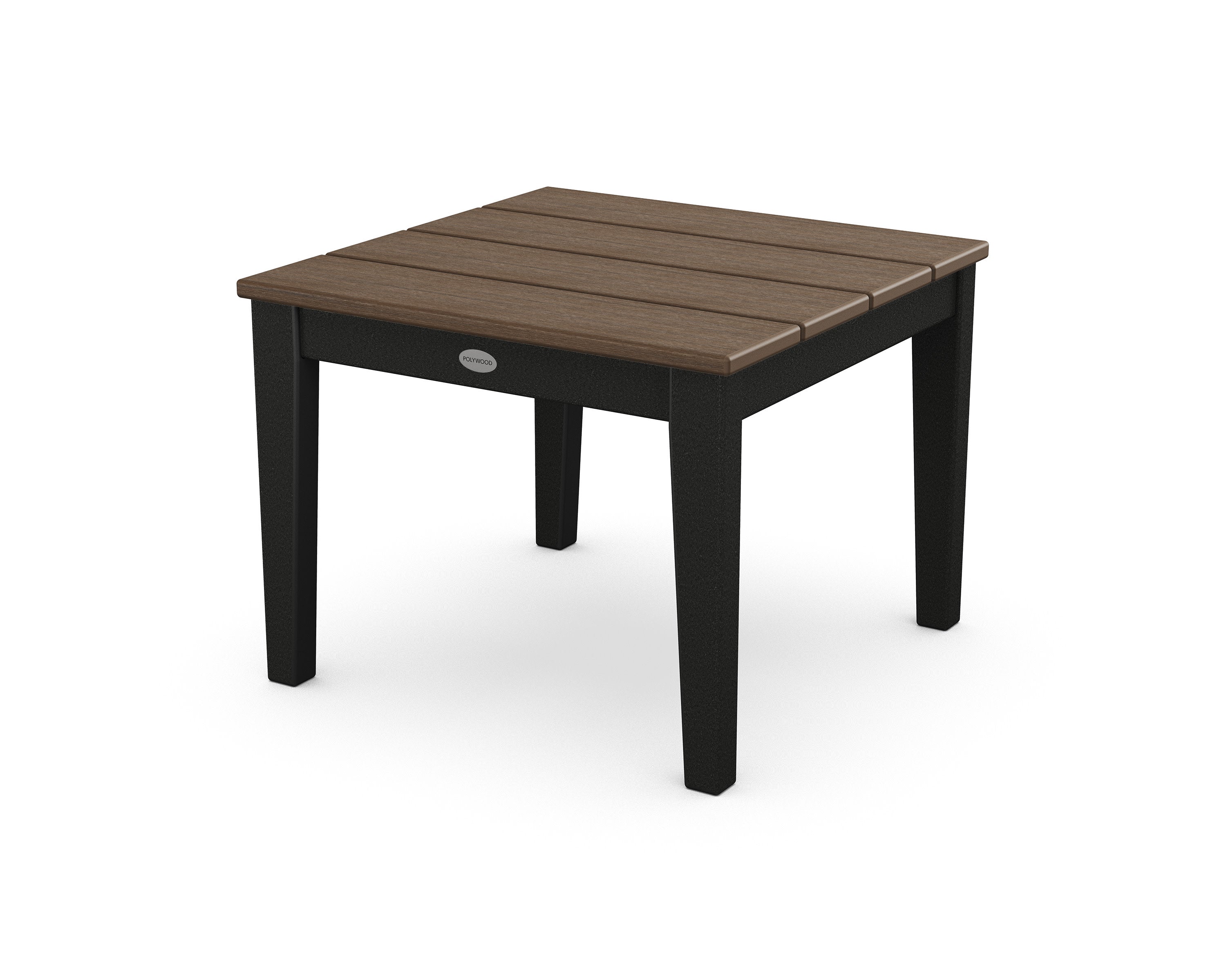 Newport 22" End Table in Black / Kona