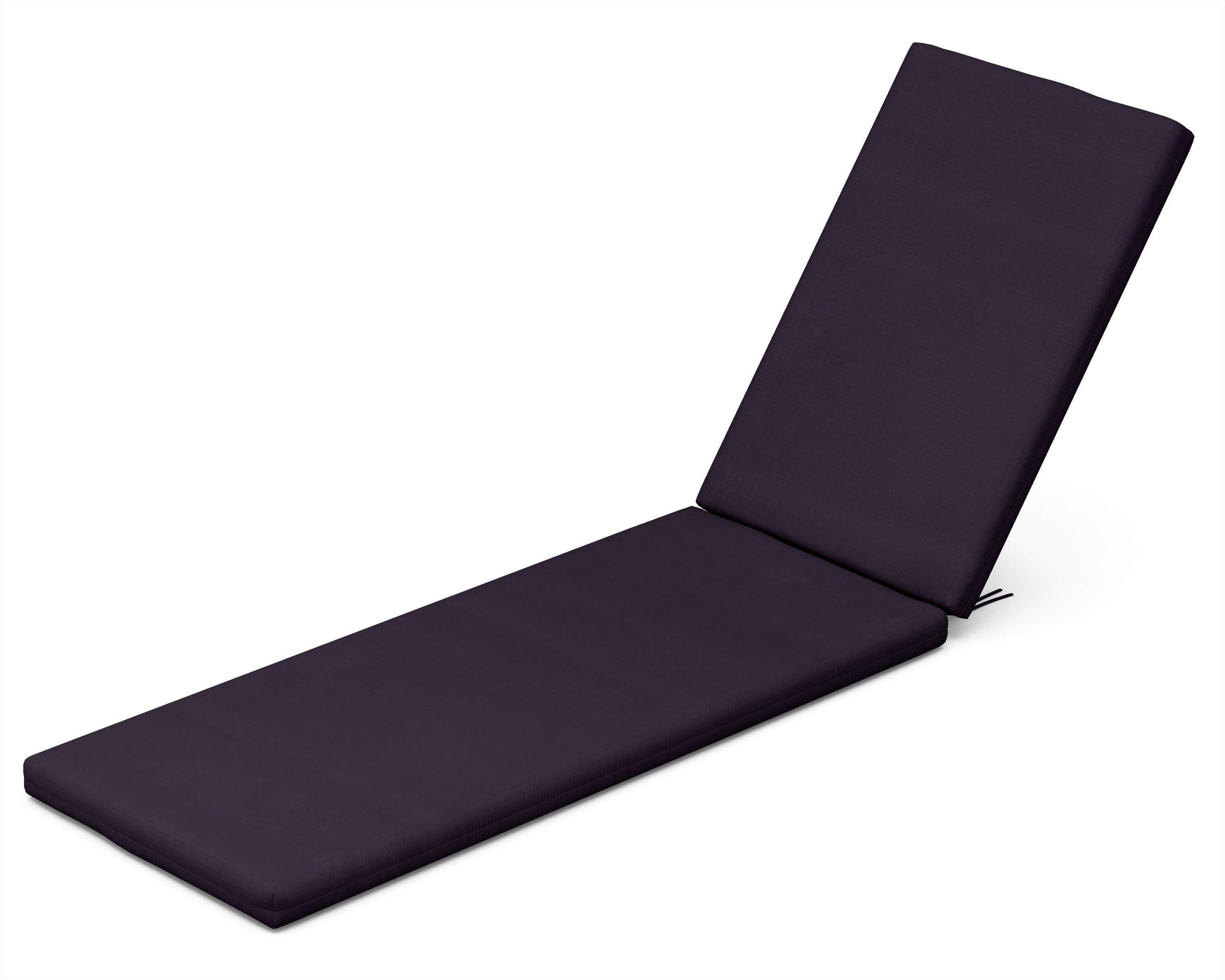 Chaise Cushion in Navy Linen