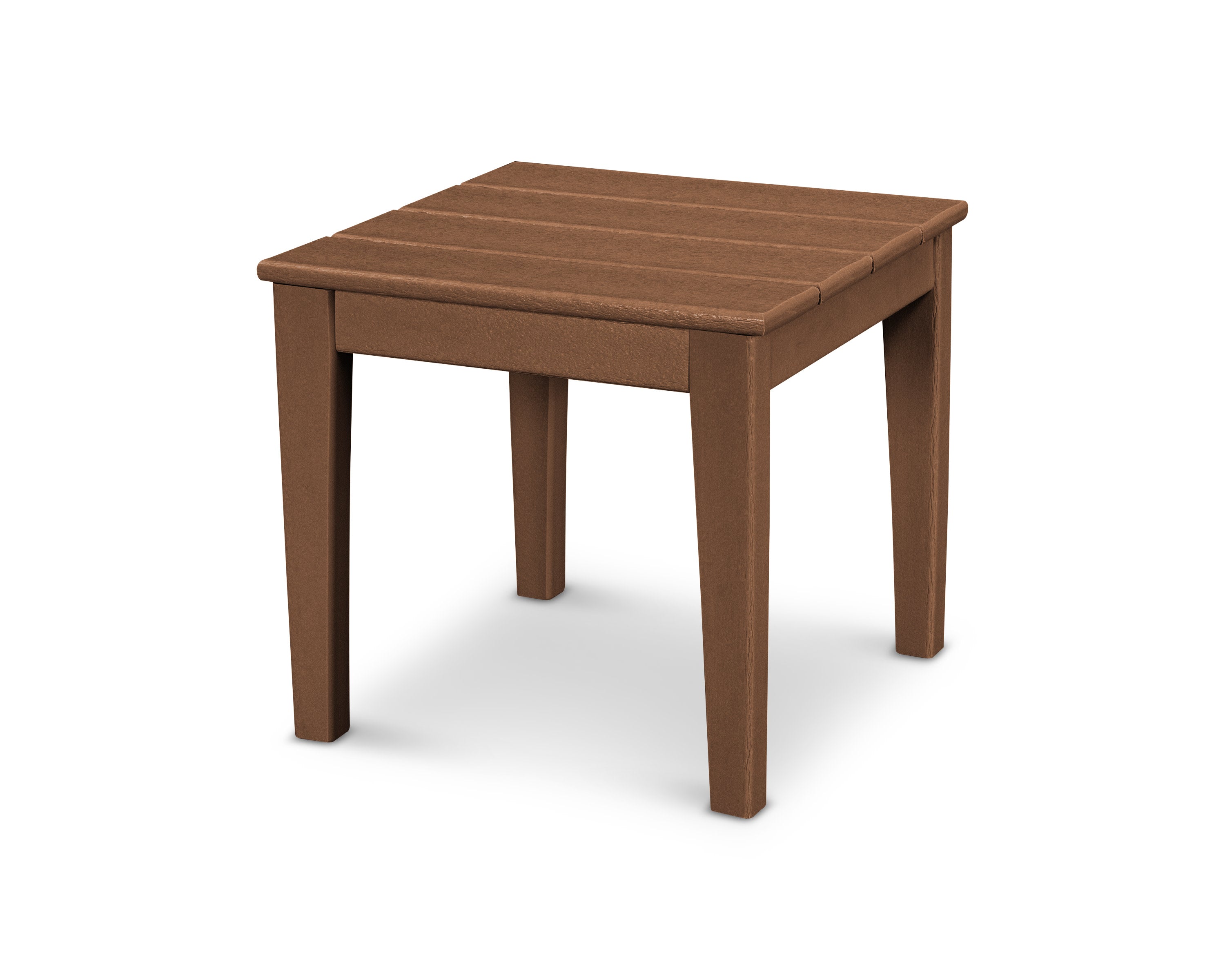 Newport 18" End Table in Teak