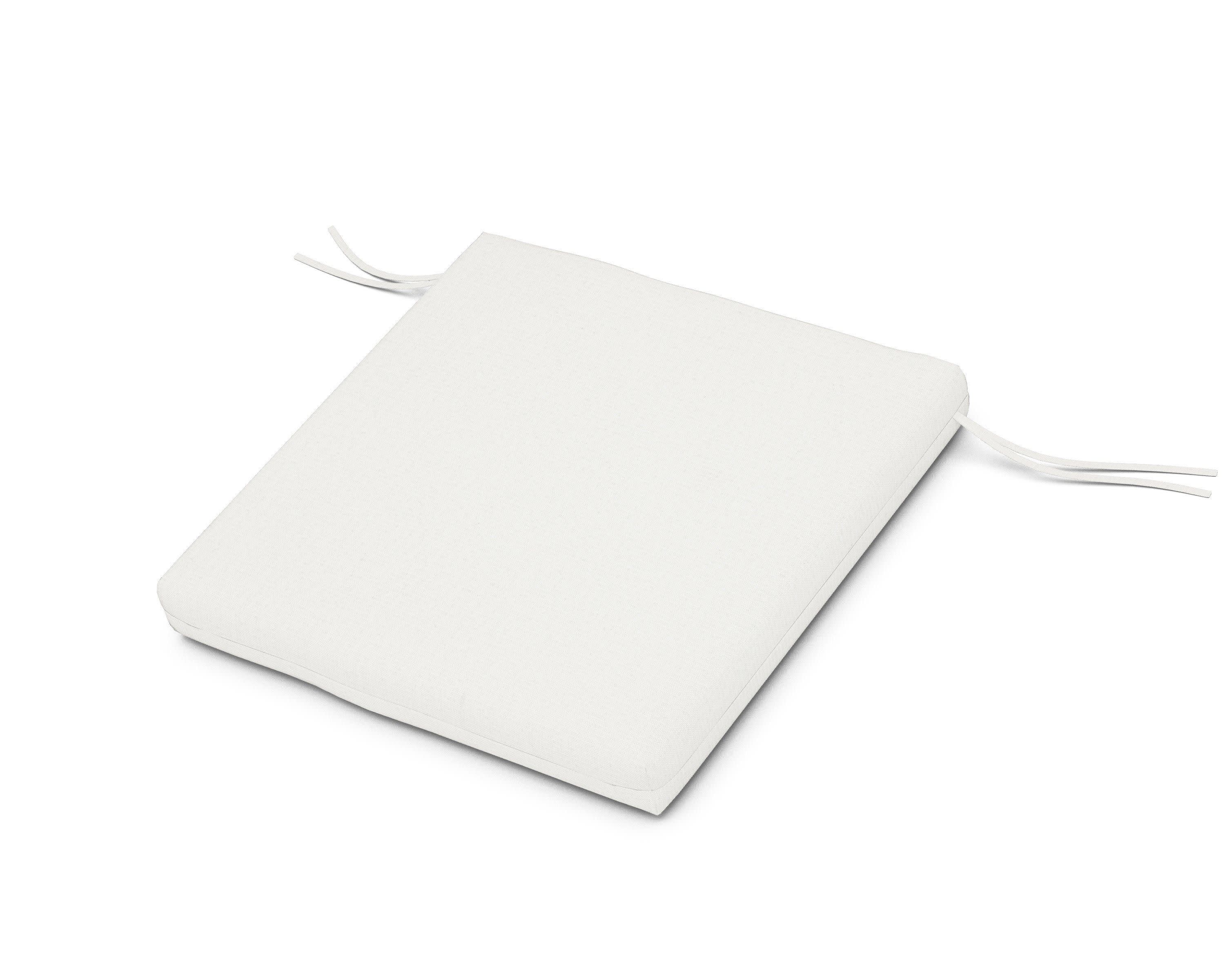 Seat Cushion - 20"D x 20"W x 2.5"H in Natural Linen