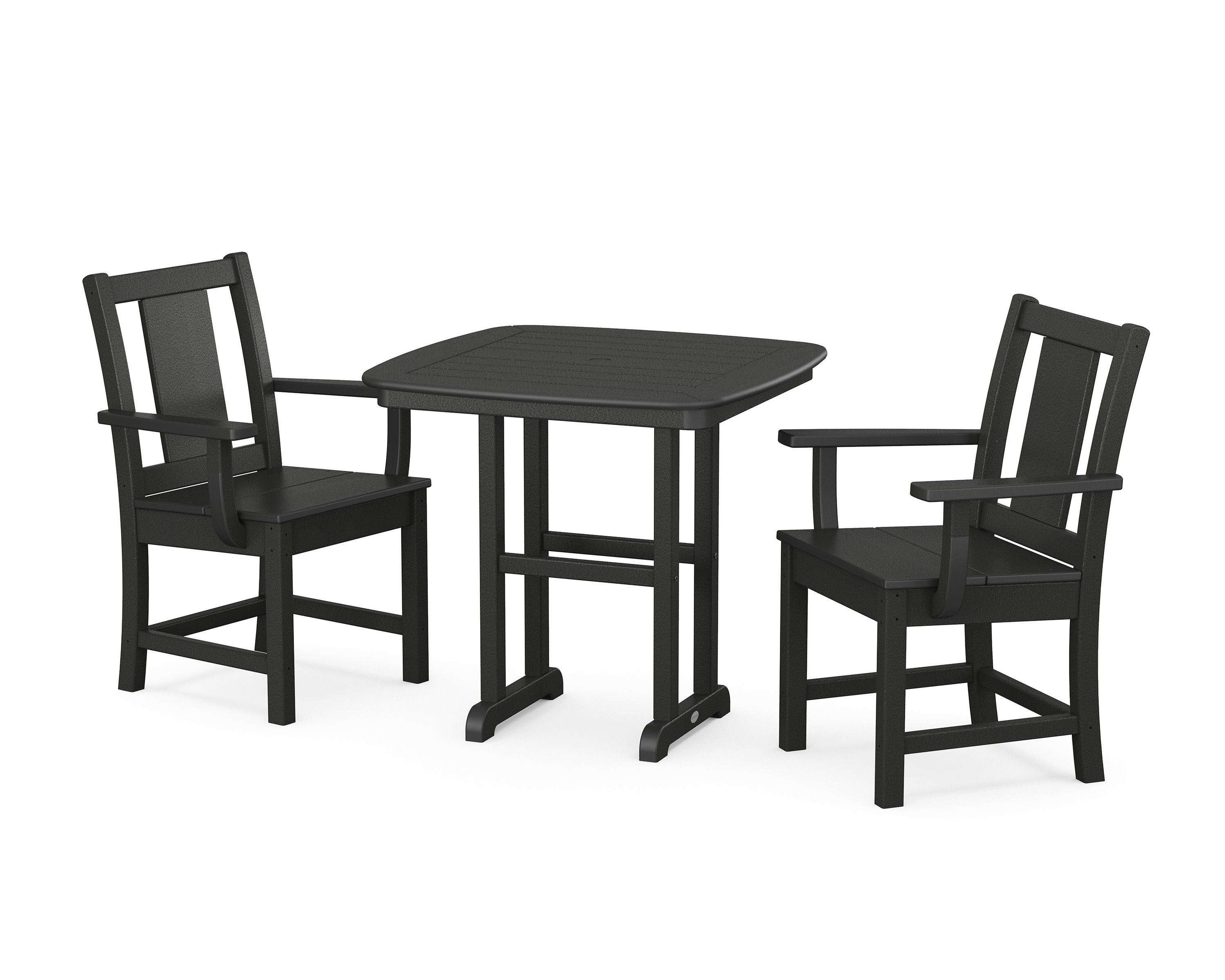 Prairie 3-Piece Dining Set in Black