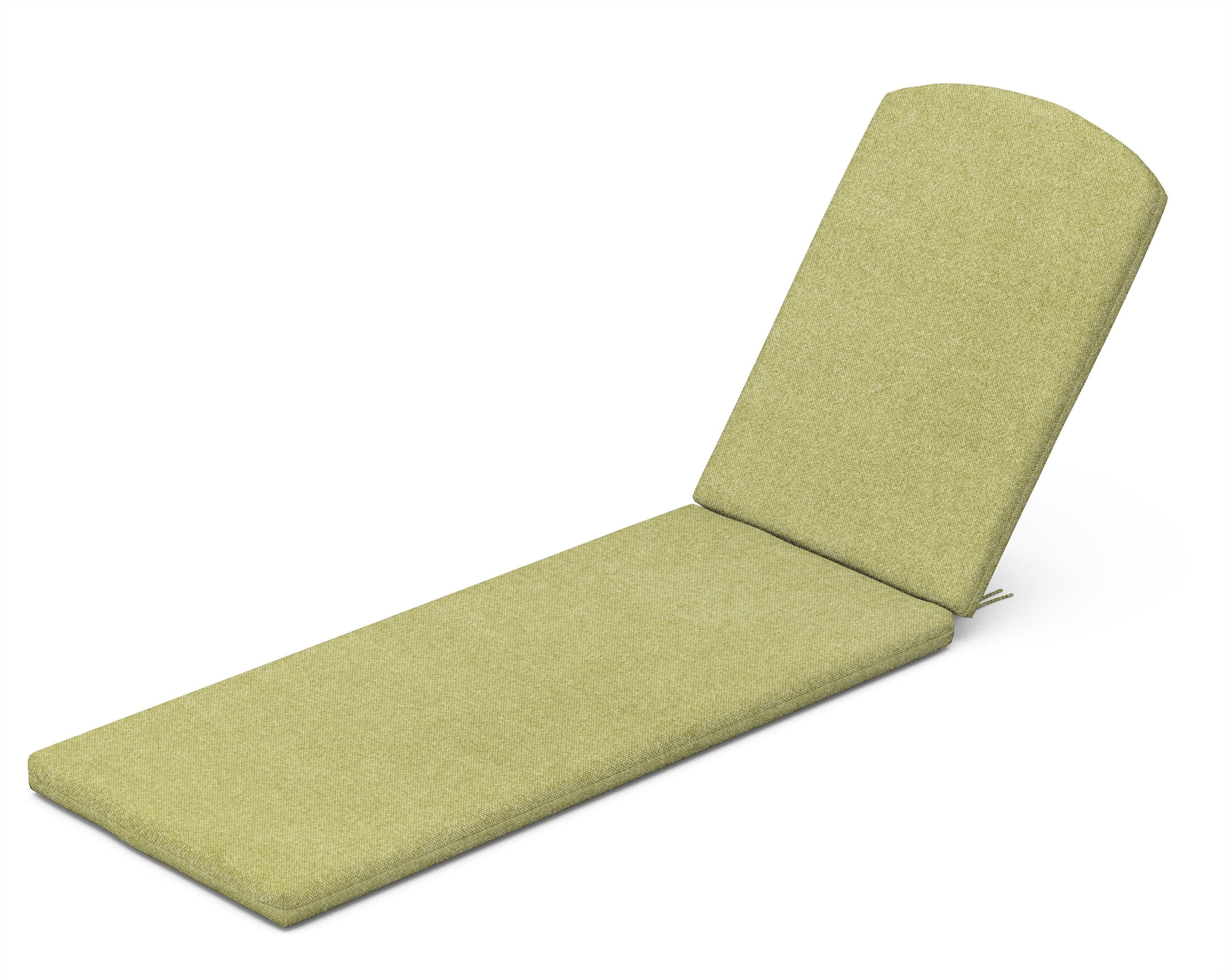 Chaise Cushion in Chartreuse Boucle