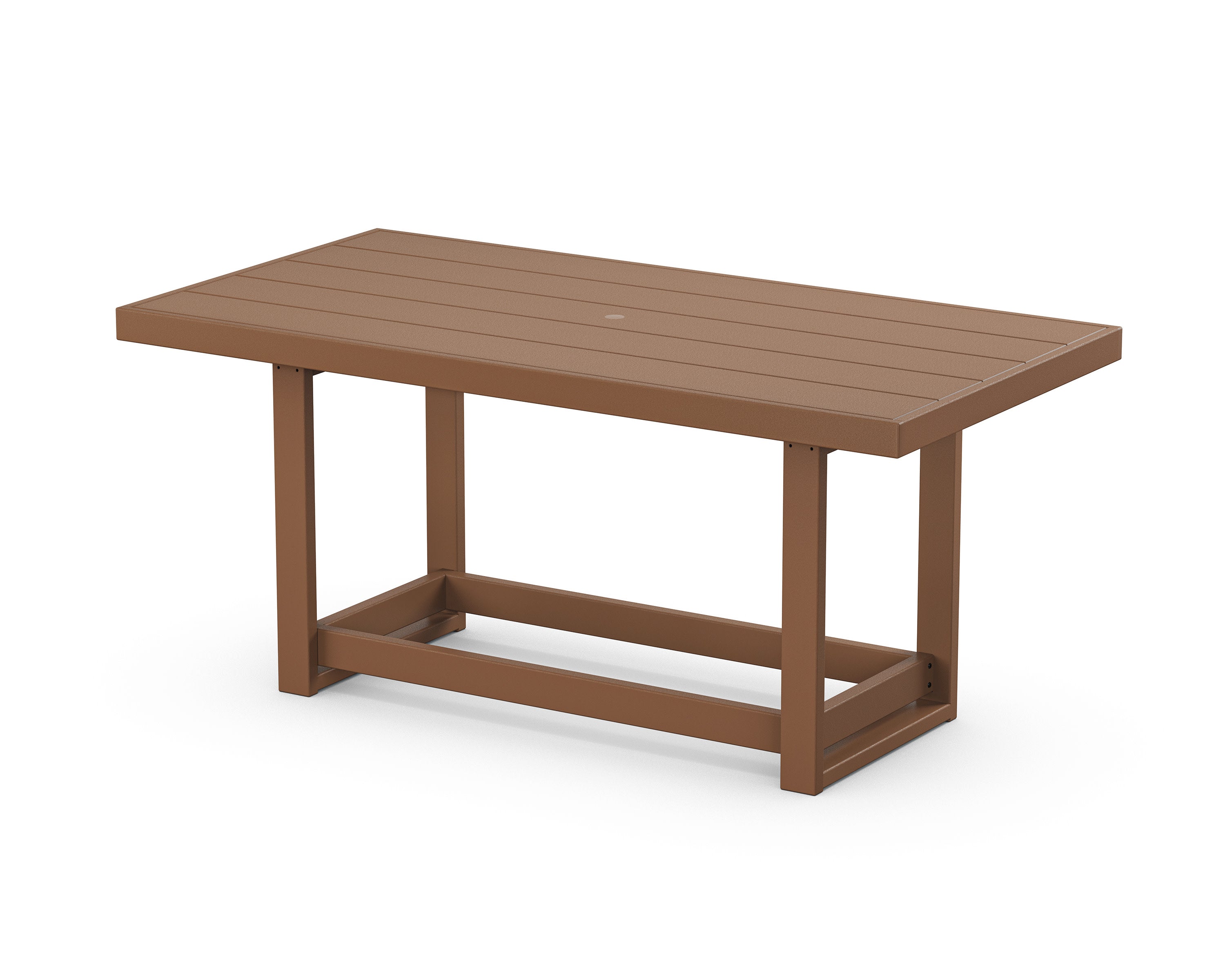 EDGE 40 x 78 Counter Table in Teak