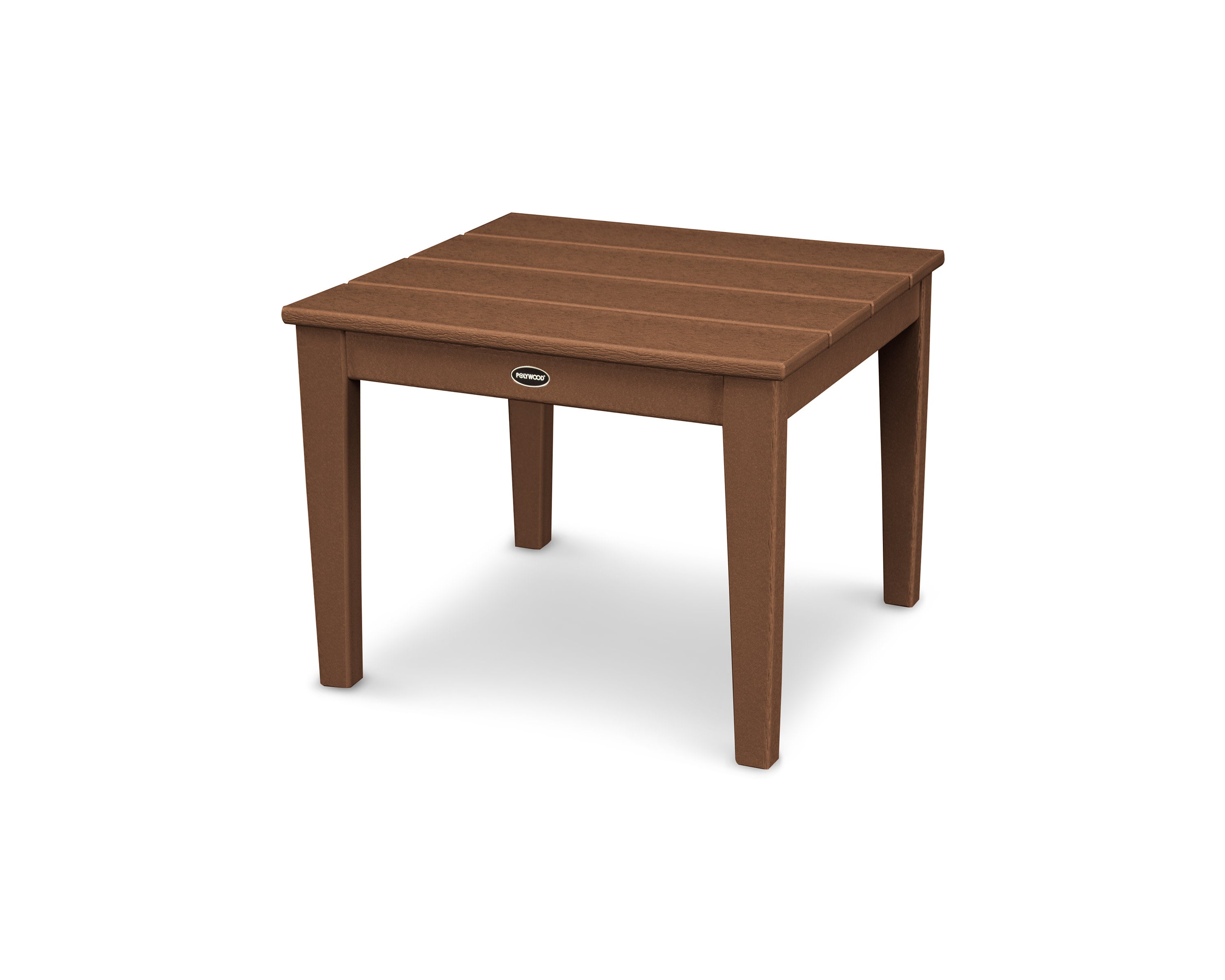 Newport 22" End Table in Teak