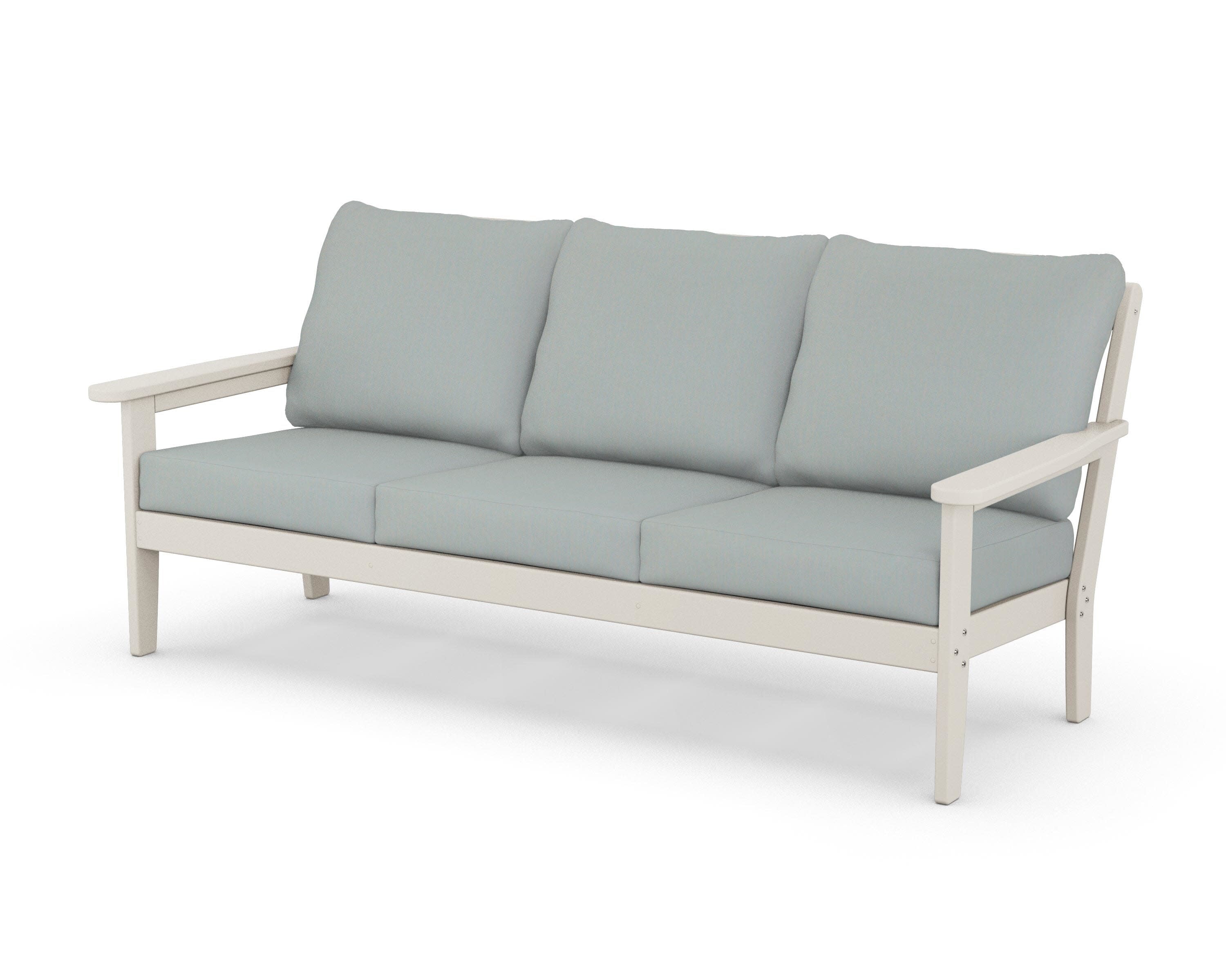Cottage Deep Seating Sofa in Sand / Spa