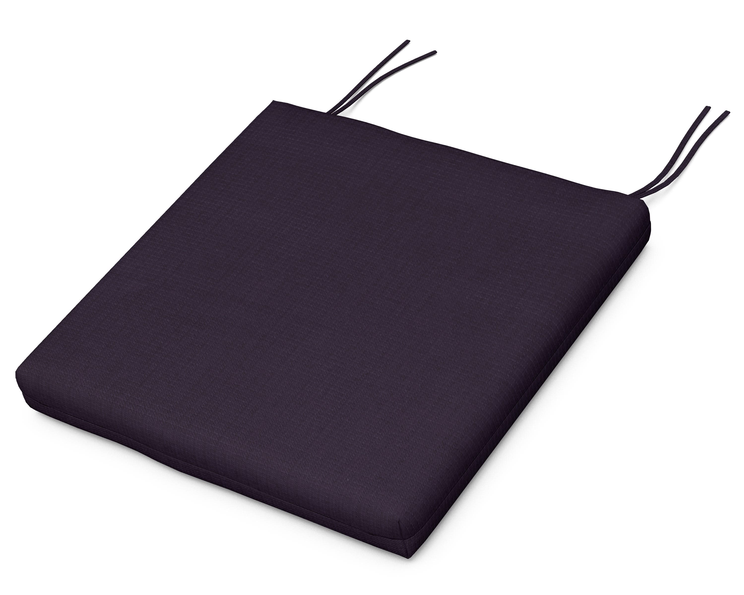 Seat Cushion - 17.5"D x 20"W x 2.5"H in Navy Linen