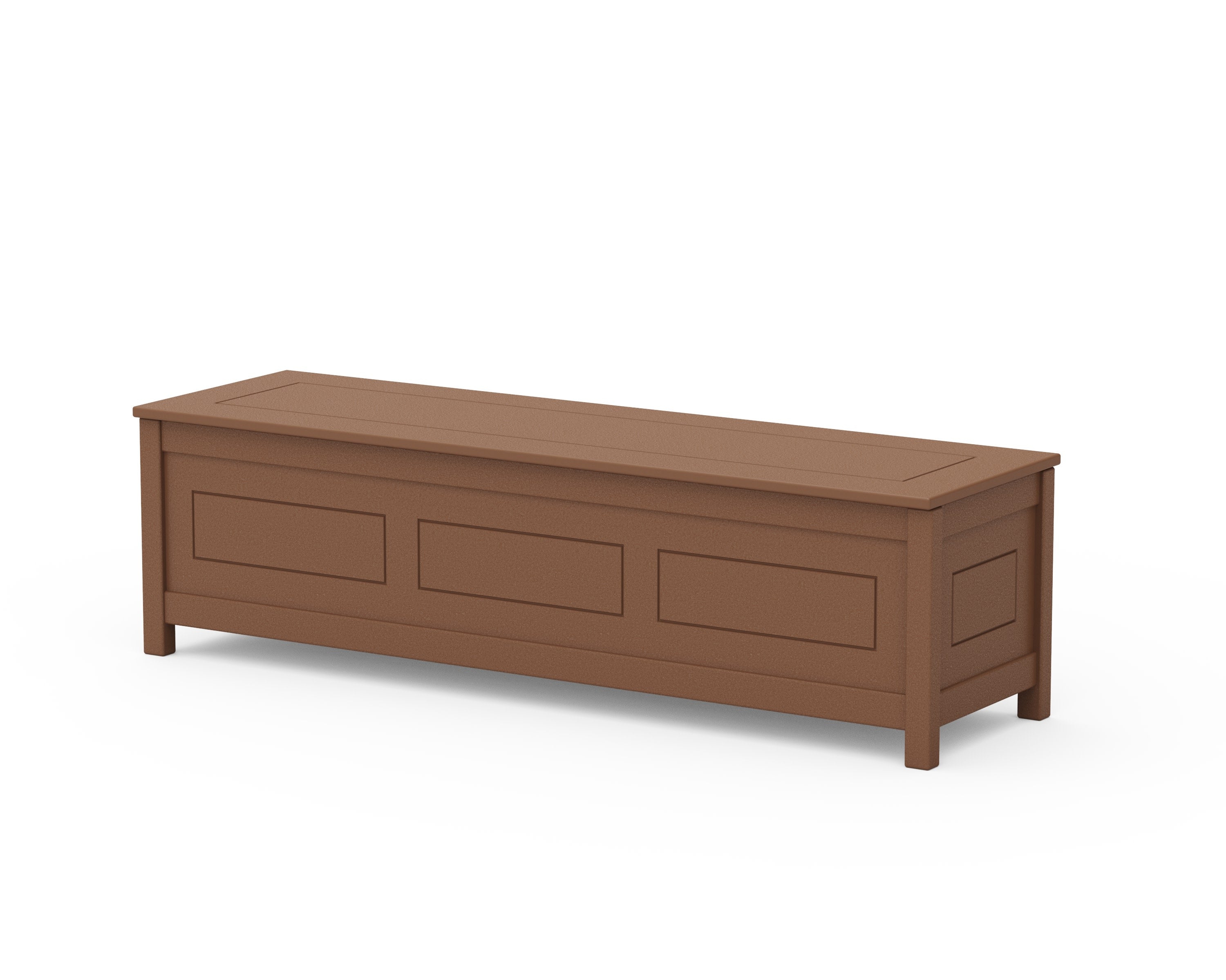 Country Living 60" Storage Bench in Teak